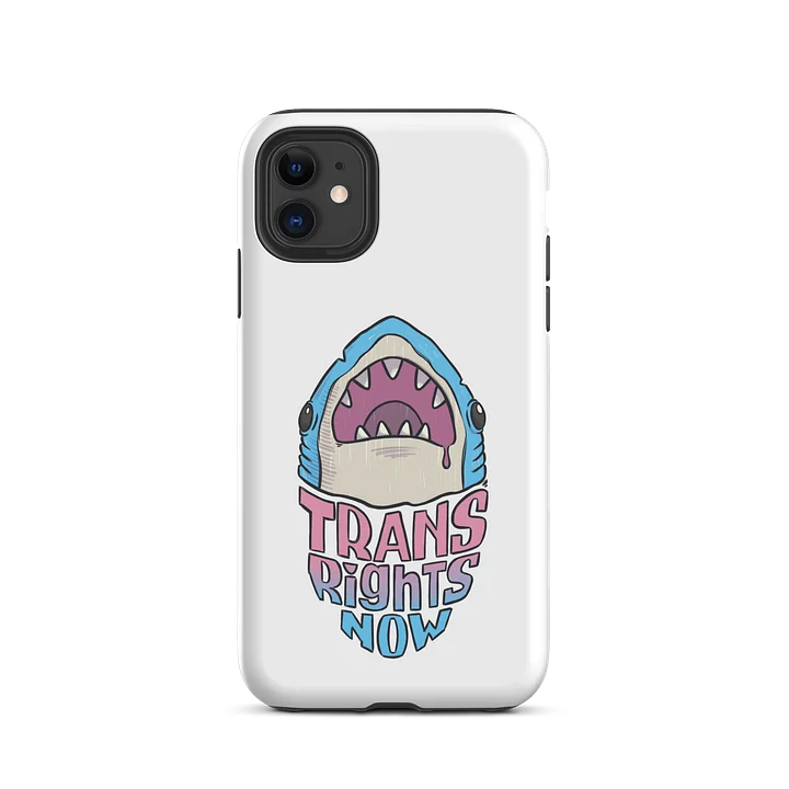 iphone case : trans rights now product image (1)