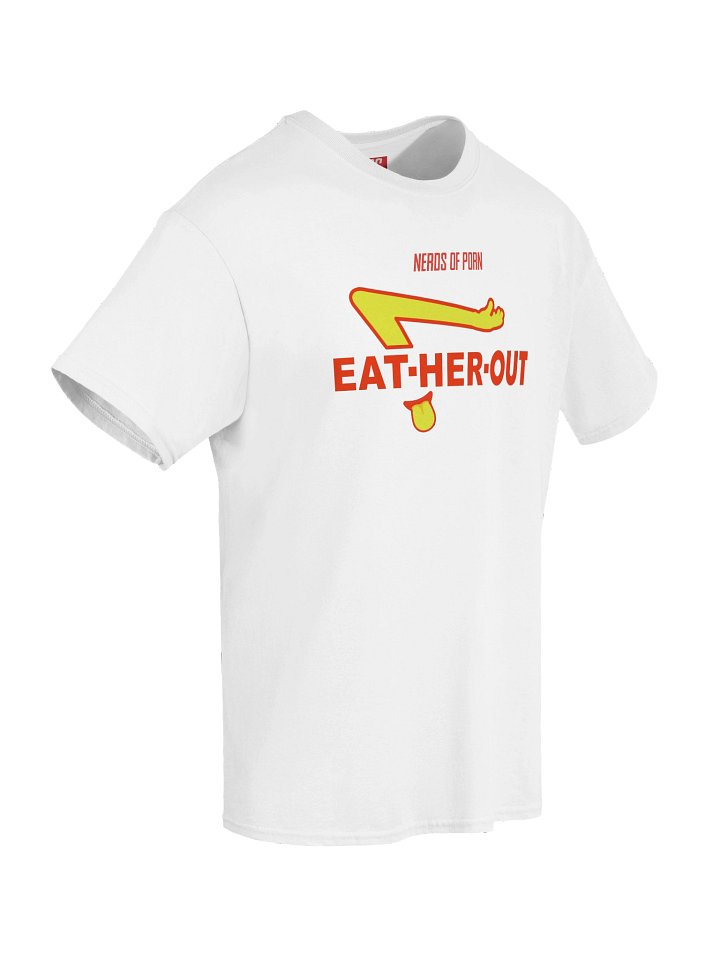 Eat Her Out Restaurant Parody Tee (white) product image (2)