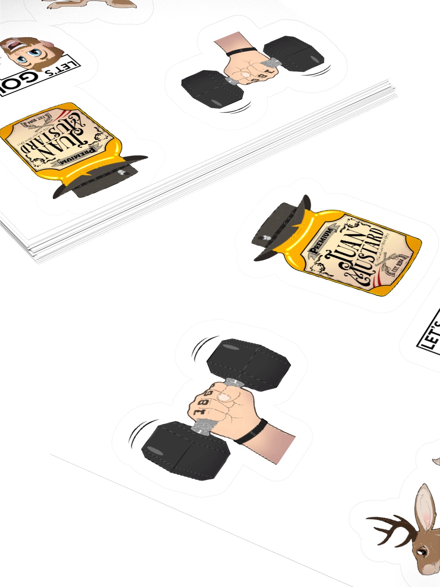 JezzKitty Emoji Sticker Sheet product image (12)