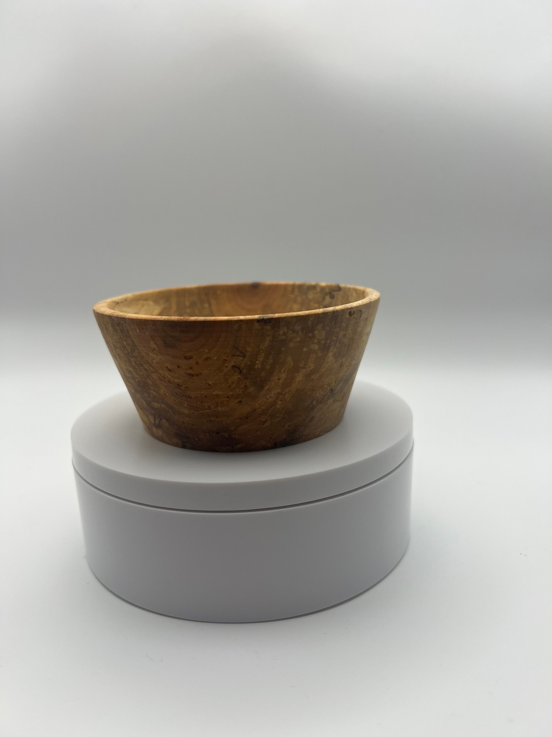 Storm-Fallen Spalted Maple Bowl (3.75”) – Natural Patterned Mini Catch-All product image (5)