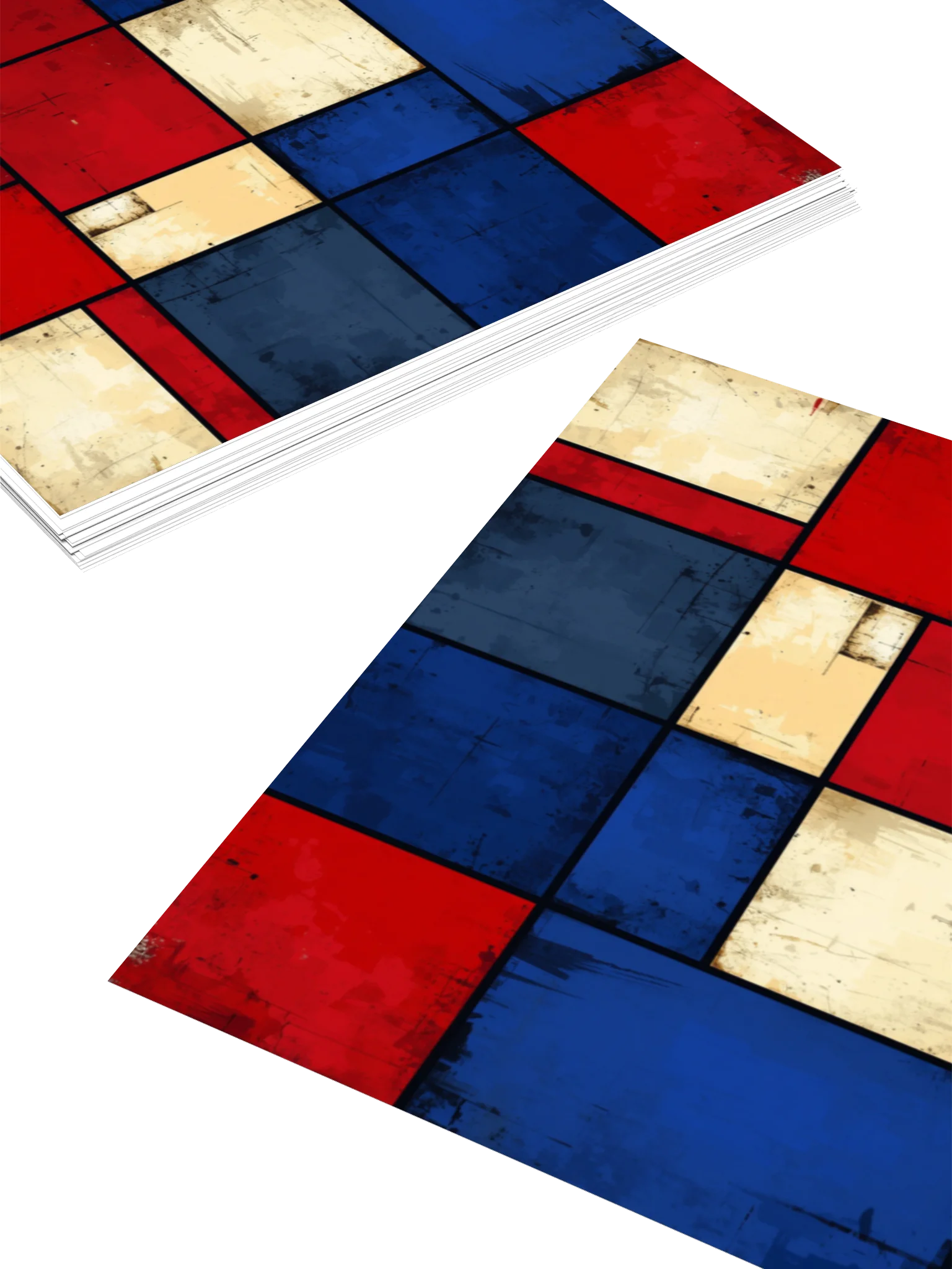 Abstract Grid Kiss Cut Sticker product image (10)