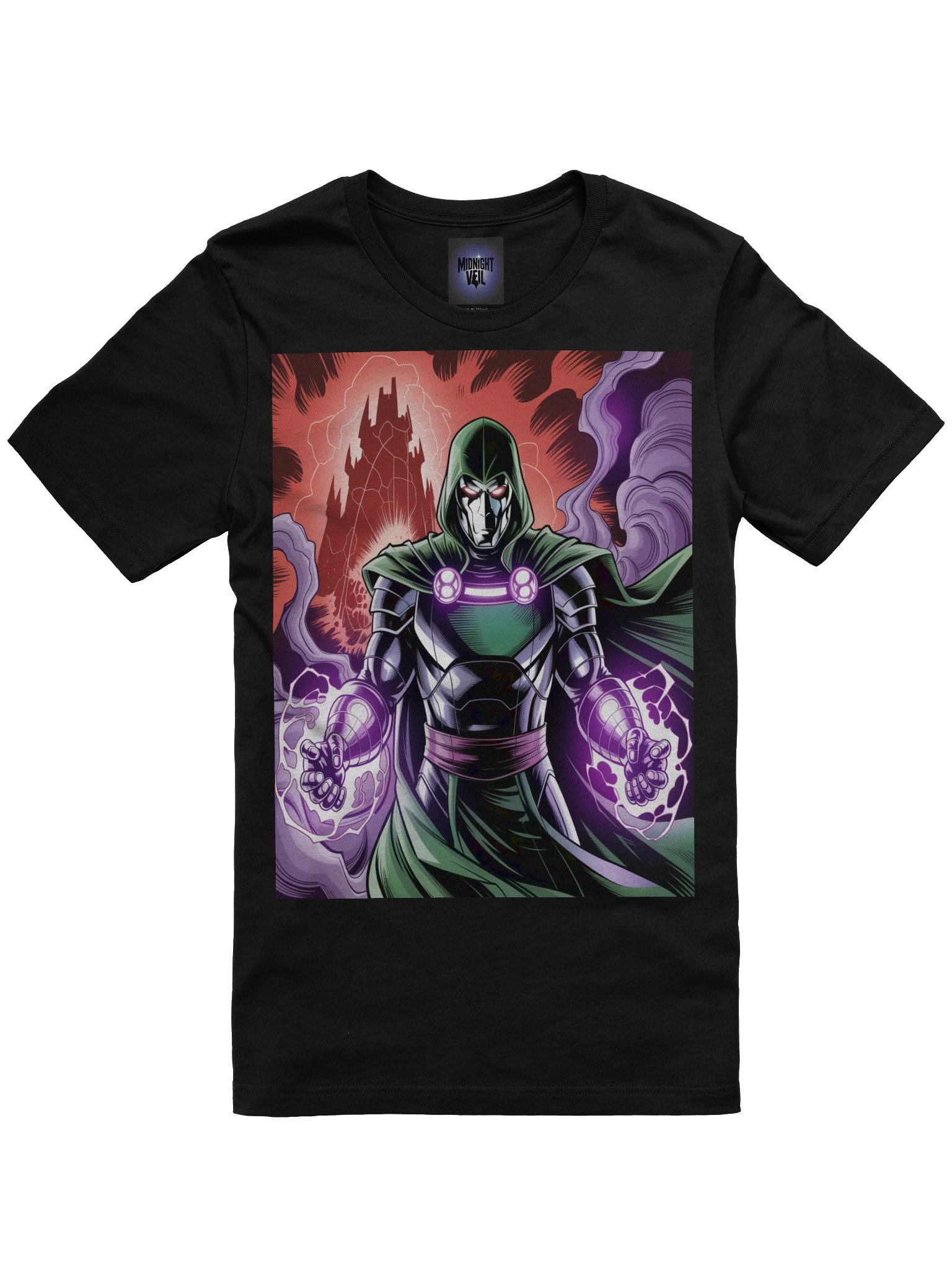 Dr. Doom's Crimson Citadel Surge – Premium Supersoft T-Shirt product image (3)