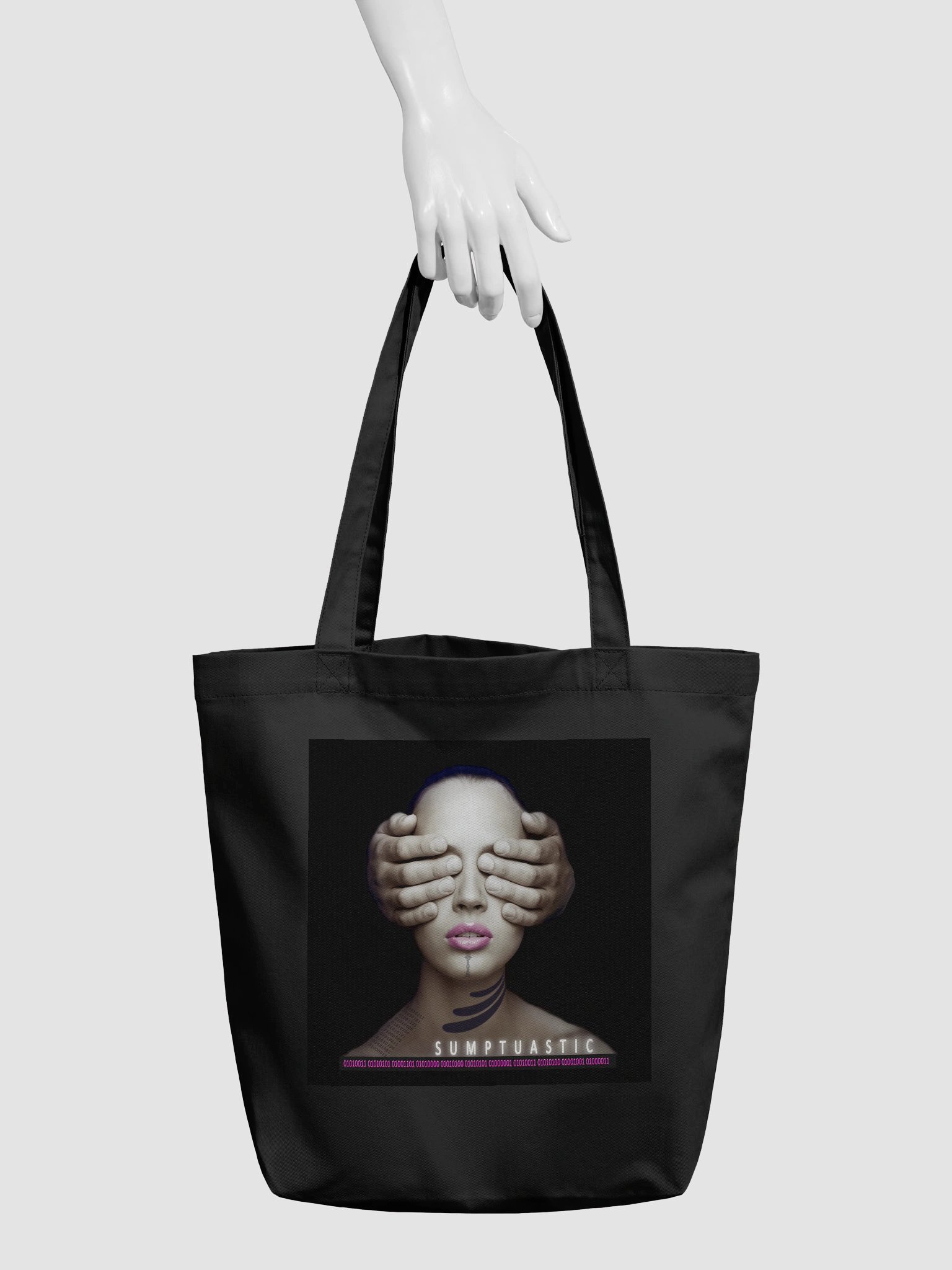 Glowing Skull Wings Tote Bag product image (3)