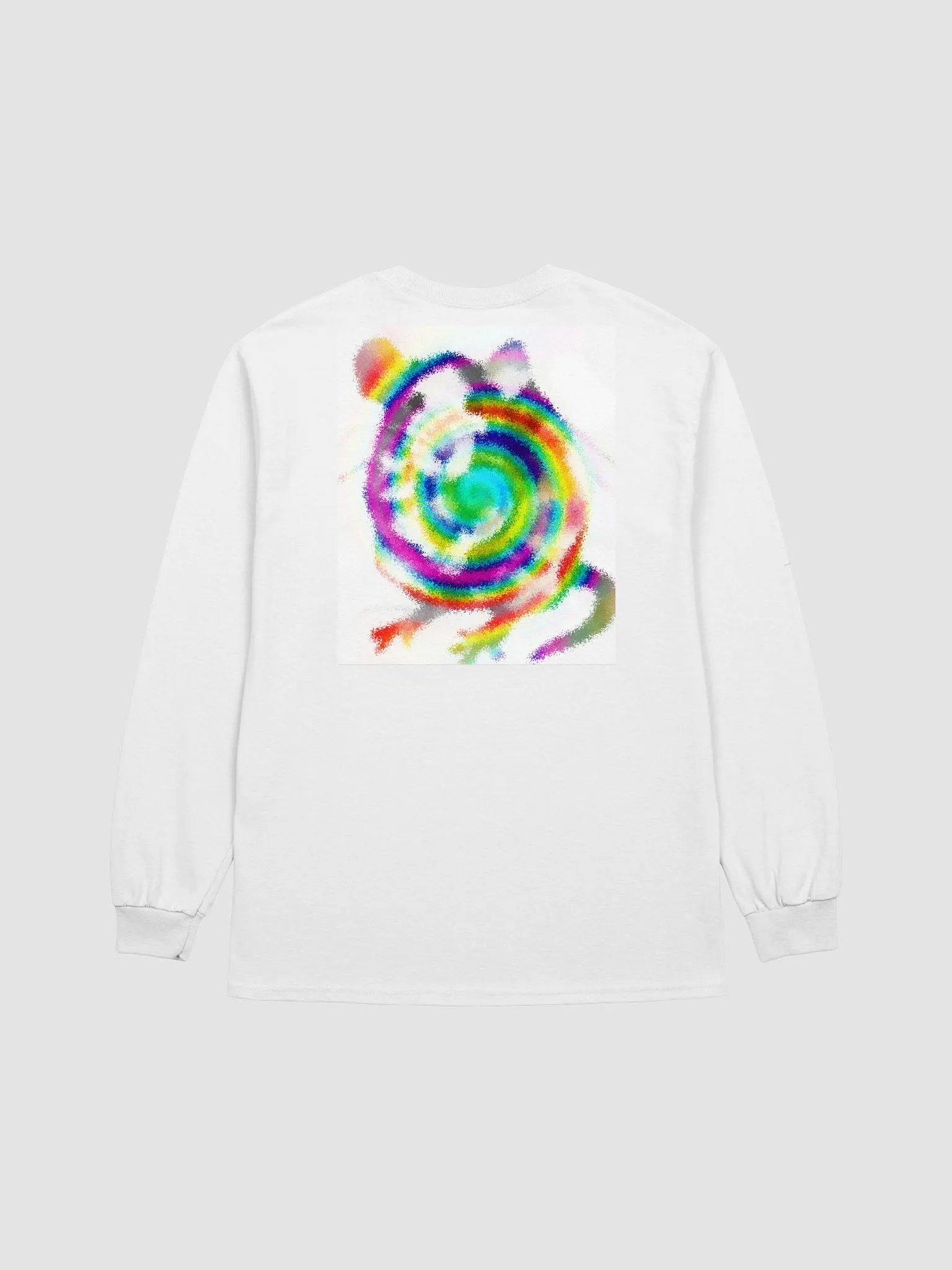 arty spray rat long sleeved t shirt product image (2)
