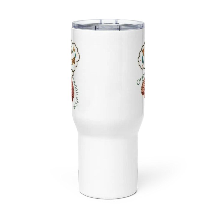 Organized Imagination Travel Mug with a Handle product image (3)