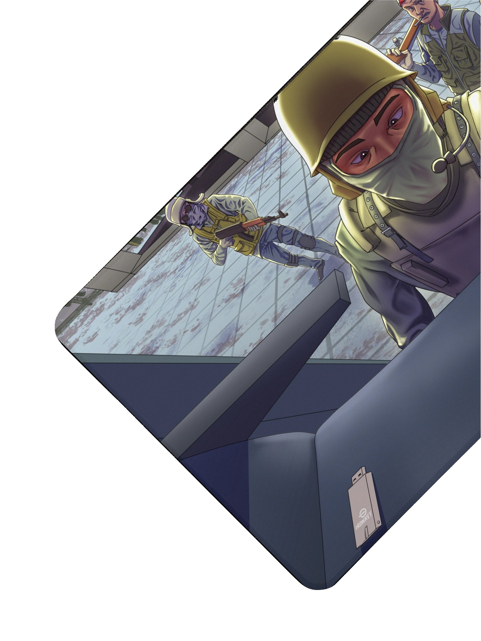 The Early Wipe Struggle Desk Mat (15.5" x 31.5") product image (3)