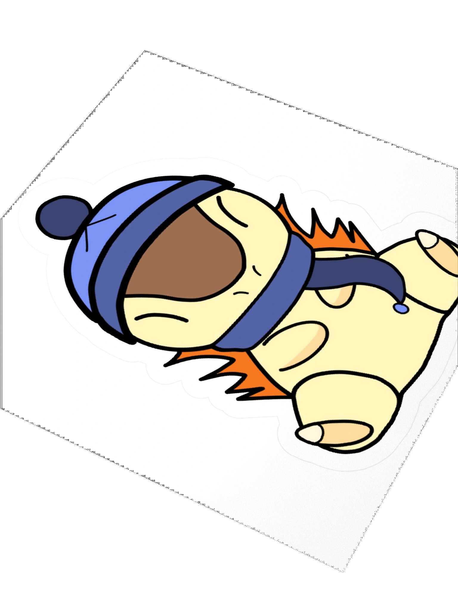 Winter Hedgehog Sticker product image (7)