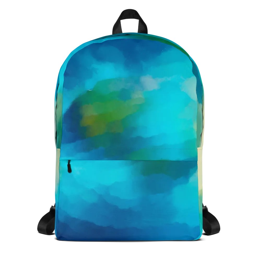 Watercolour effect All over print Backpack product image (3)