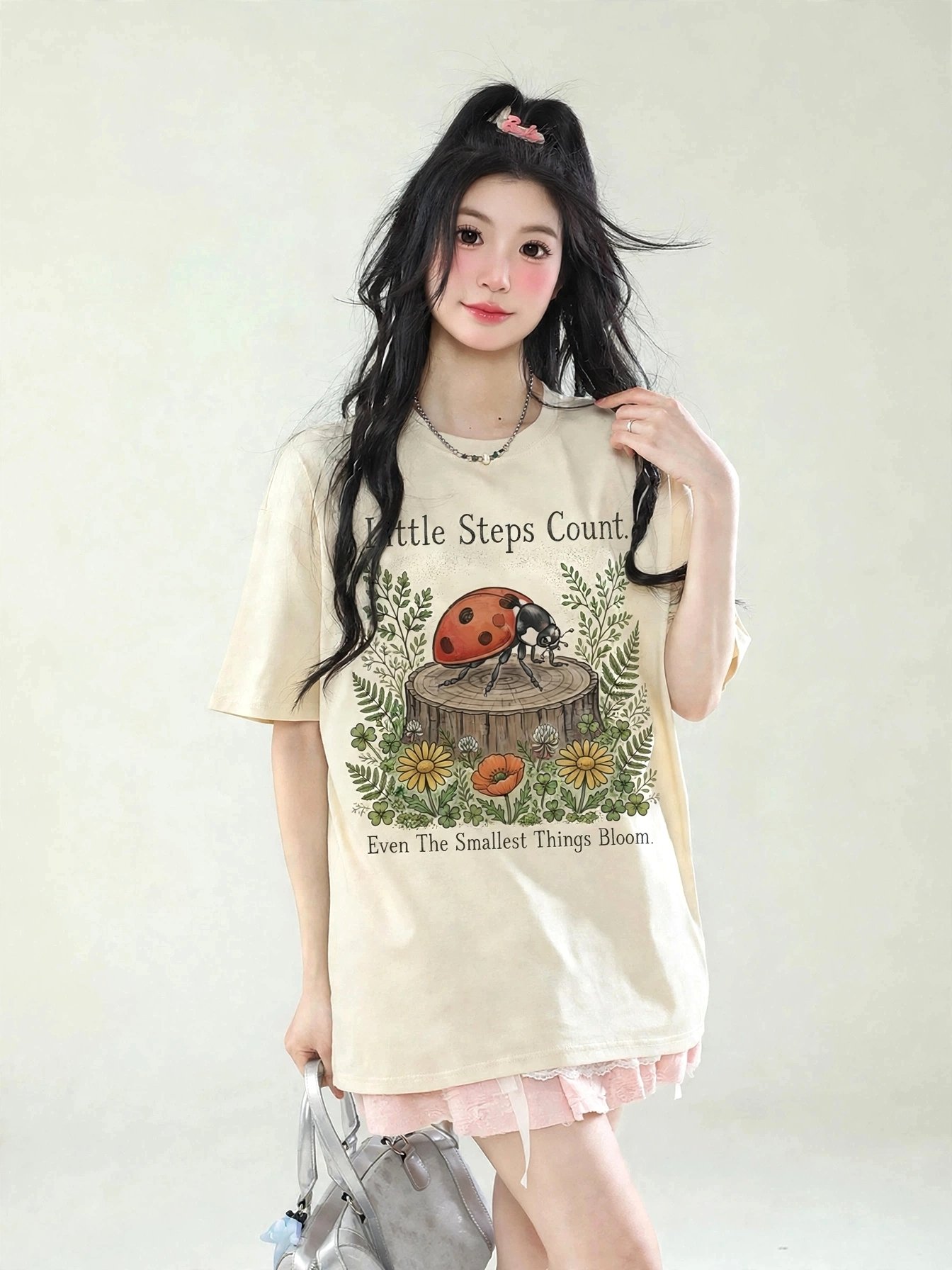 Little Steps Count - Ladybug Garden tee product image (1)