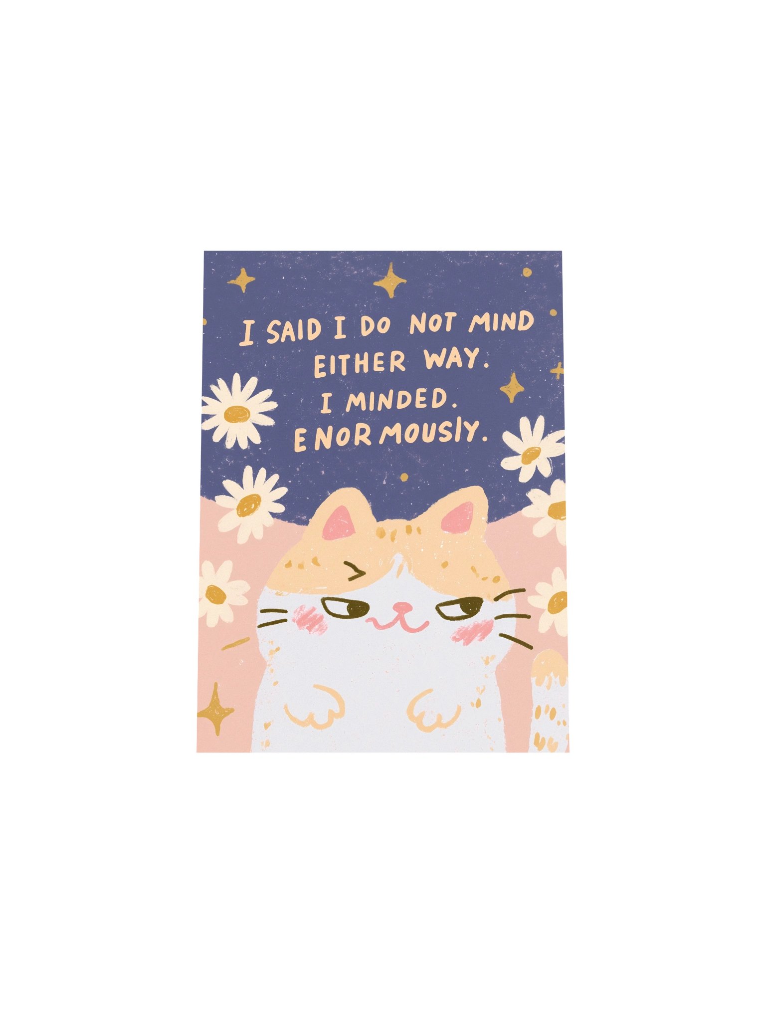 Cute Cat Quote Pastel Poster product image (29)