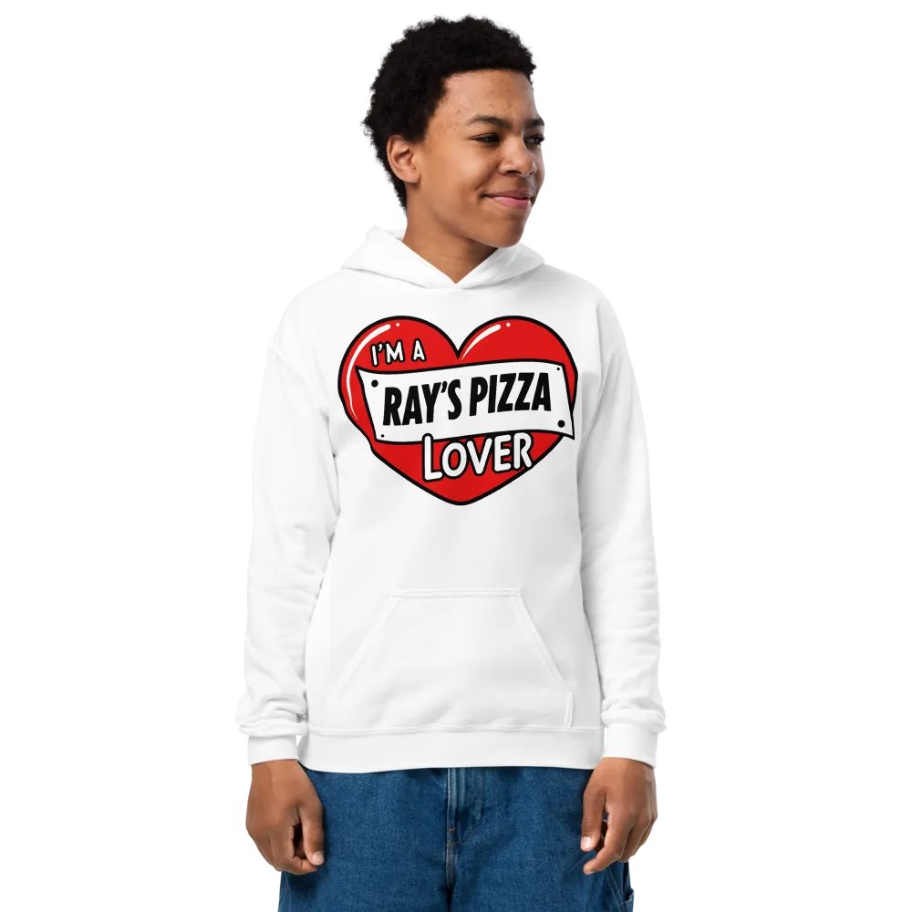 I'm A Ray's Pizza Lover Youth Heavy Blend Hoodie product image (16)