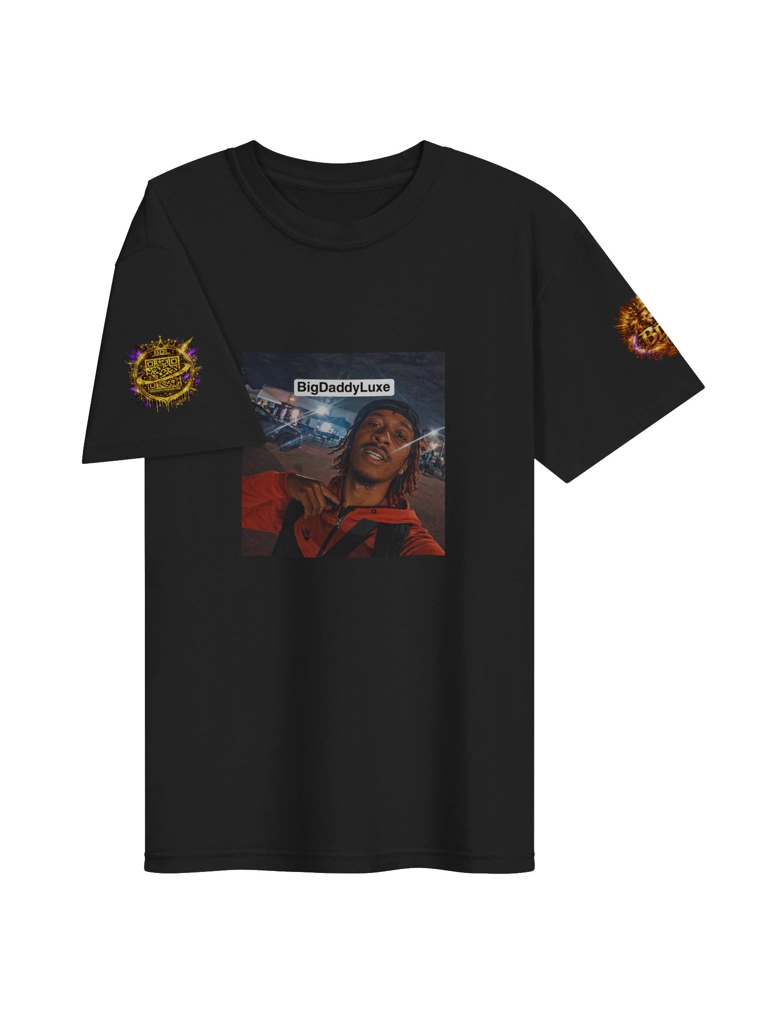 BigDaddyLuxe Night Selfie Tee product image (3)