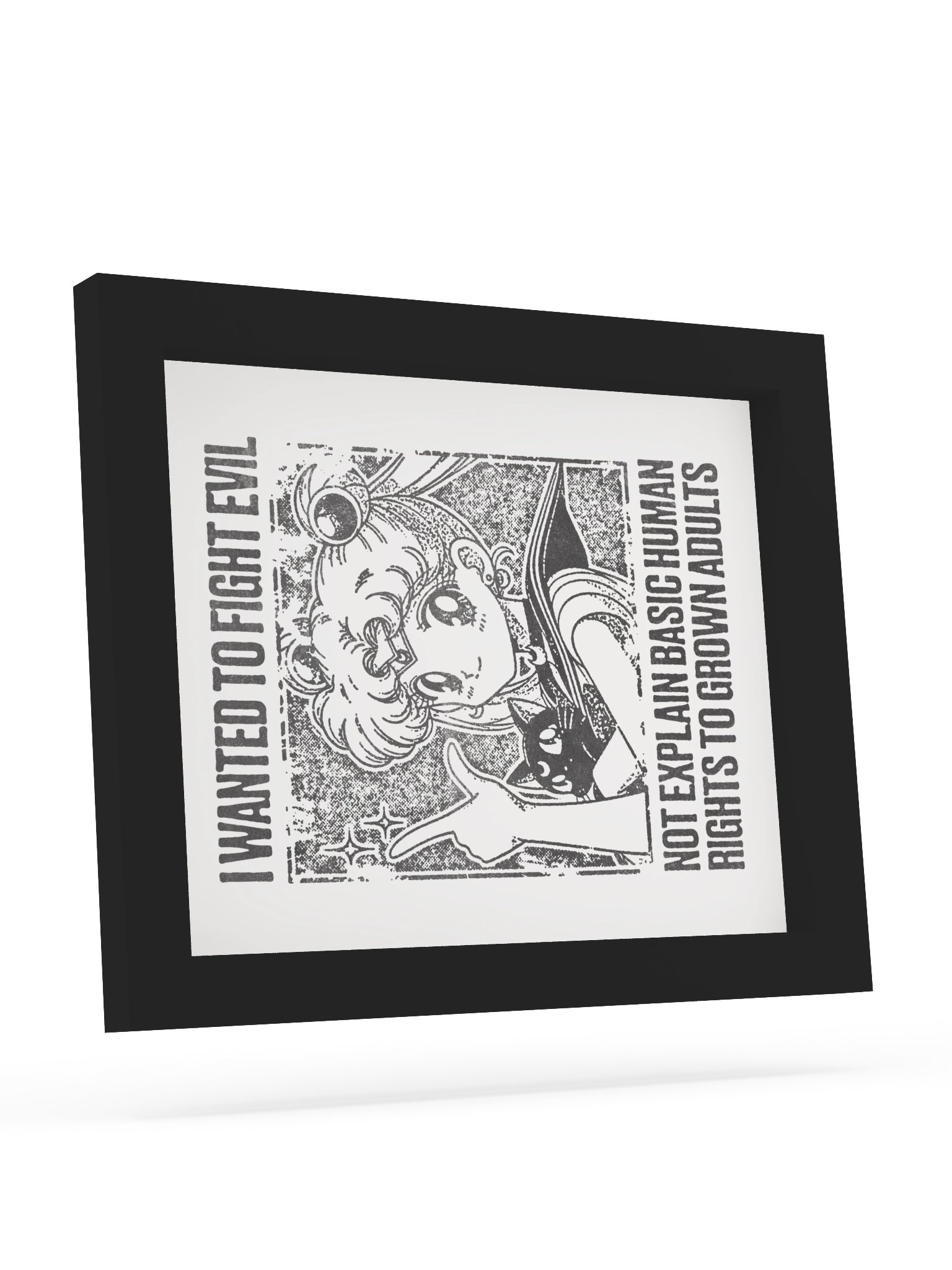 FIGHT ! Framed Print. product image (9)