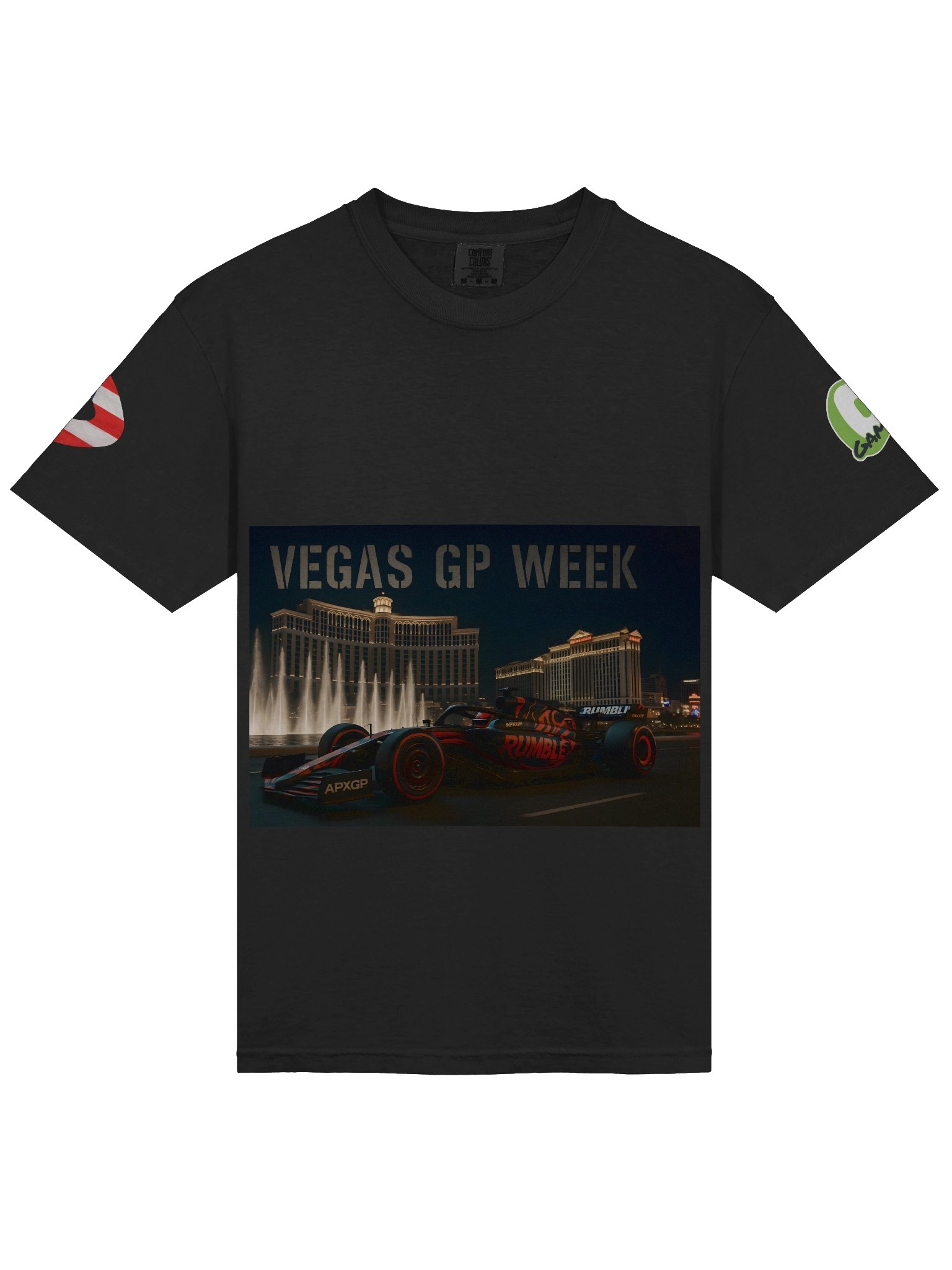 RUMBLE VEGAS GP WEEK Tee product image (3)