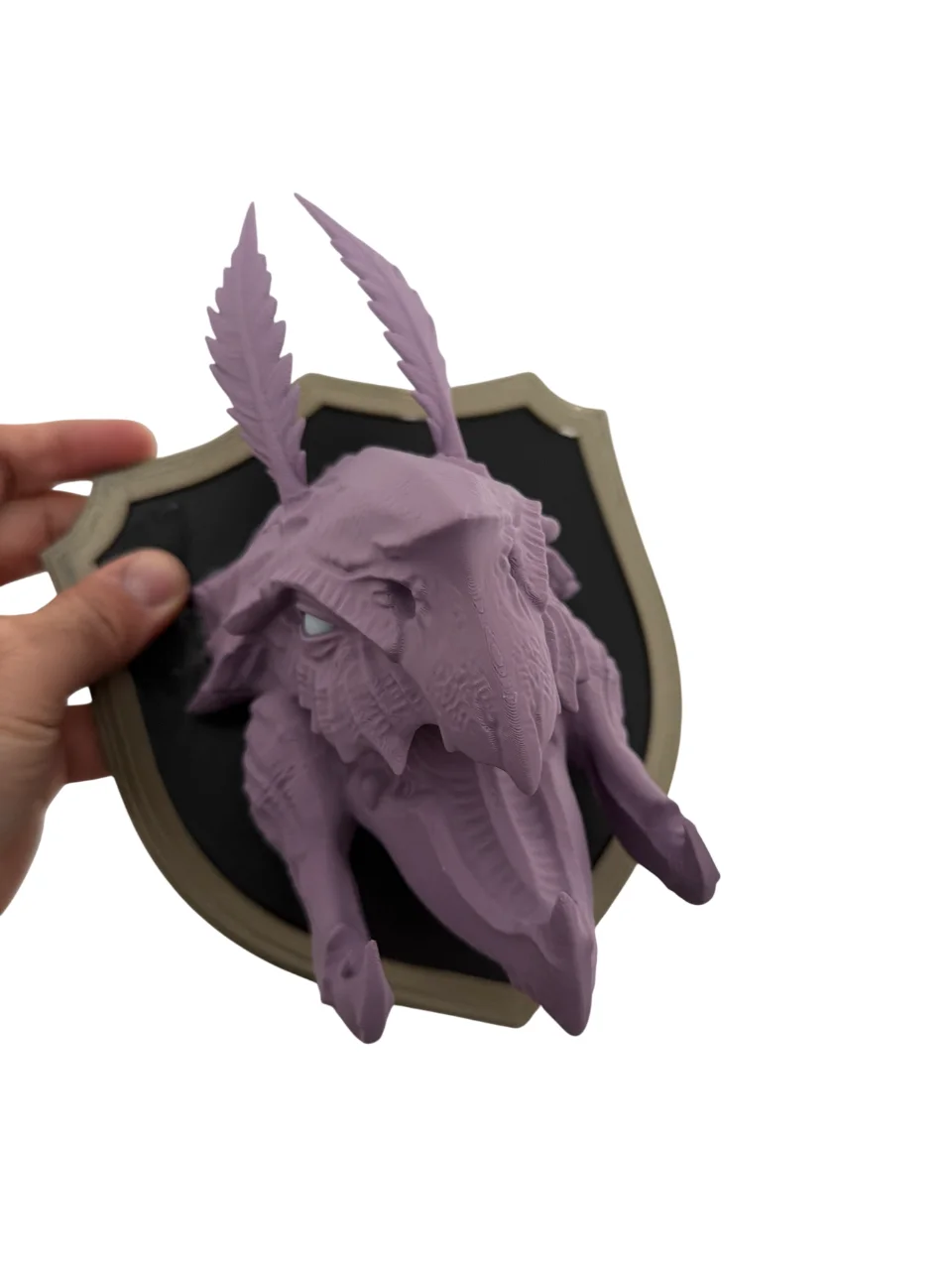Light Eater — Fantasy Wall Trophy STL product image (2)
