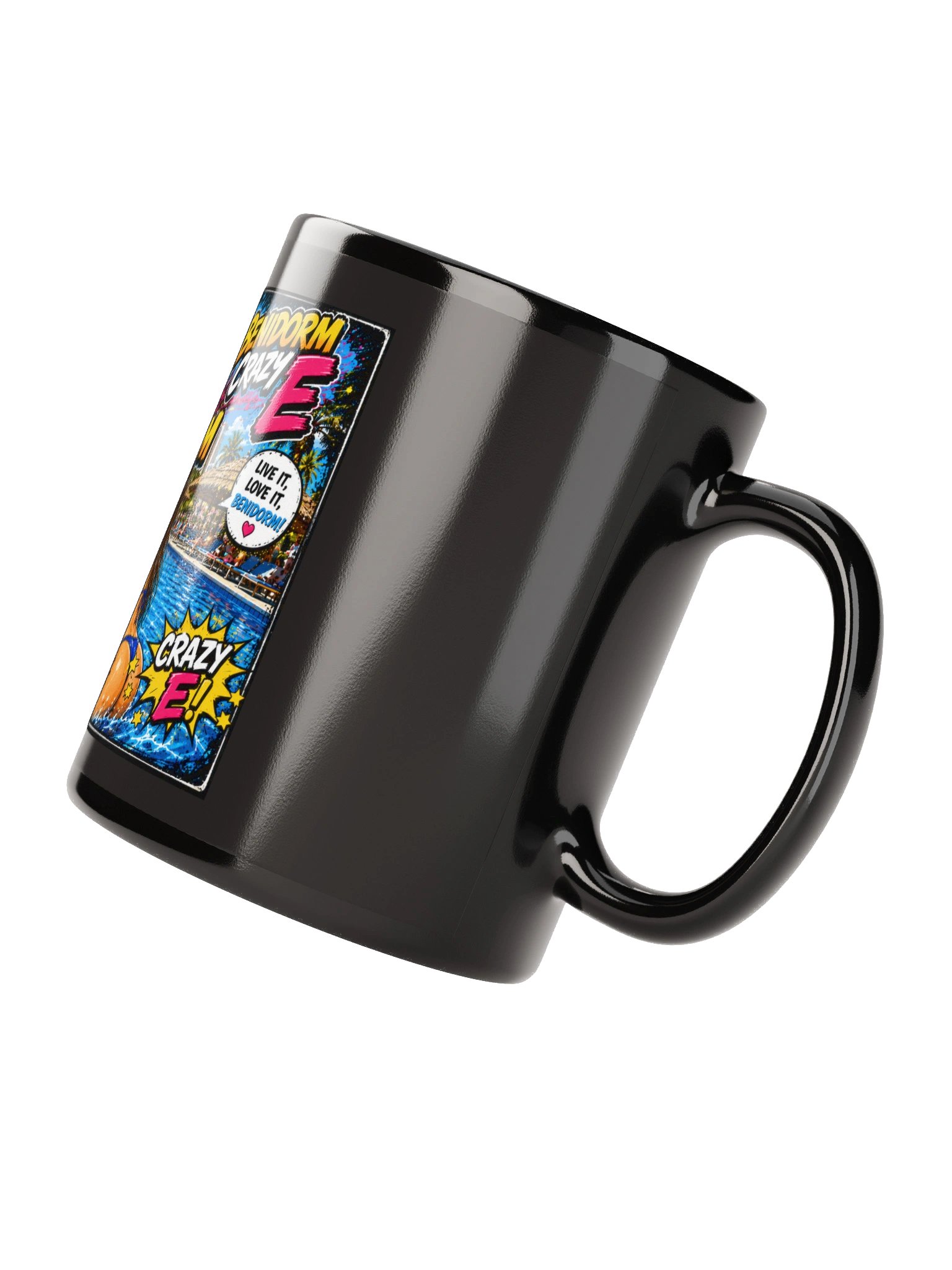 Benidorm Crazy E Cheeky Pop-Art Mug product image (7)