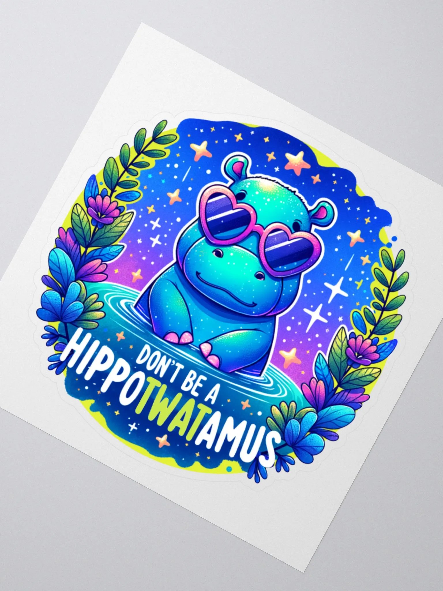 Hippo Twatamus Sticker Set product image (2)