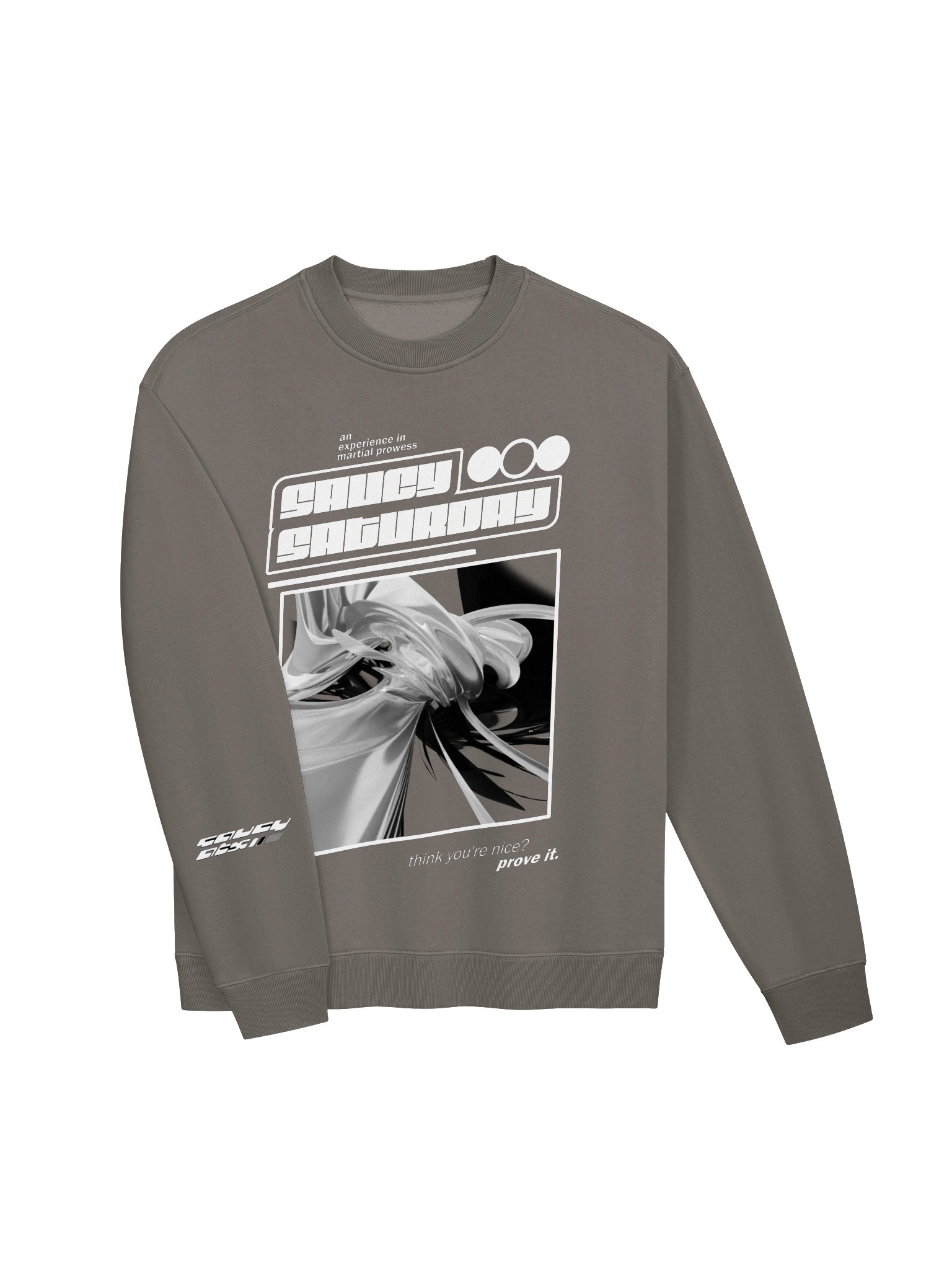 Saucy Rave Dojo Relax Faded Crew product image (7)