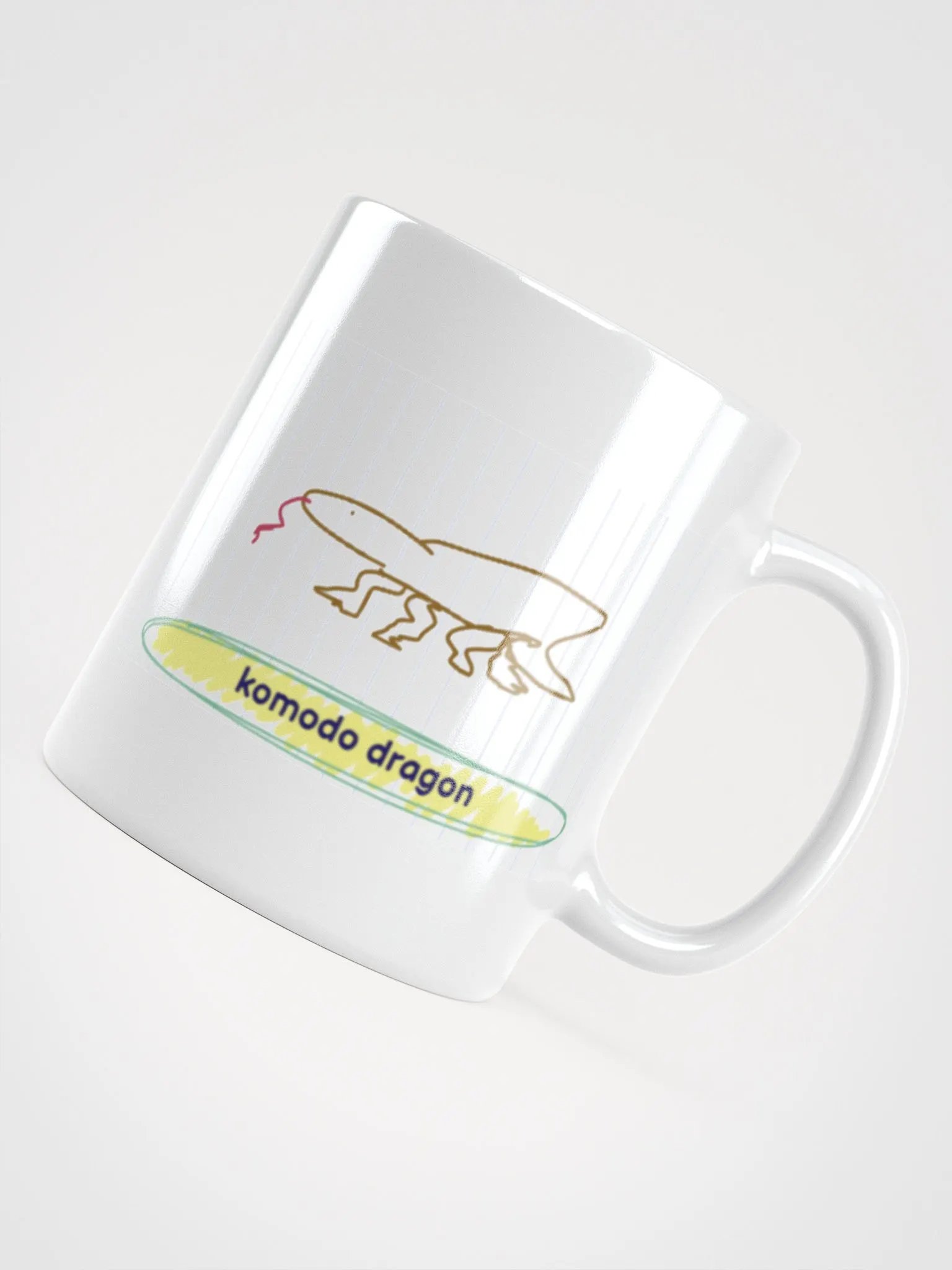 Komodo dragon mug product image (4)