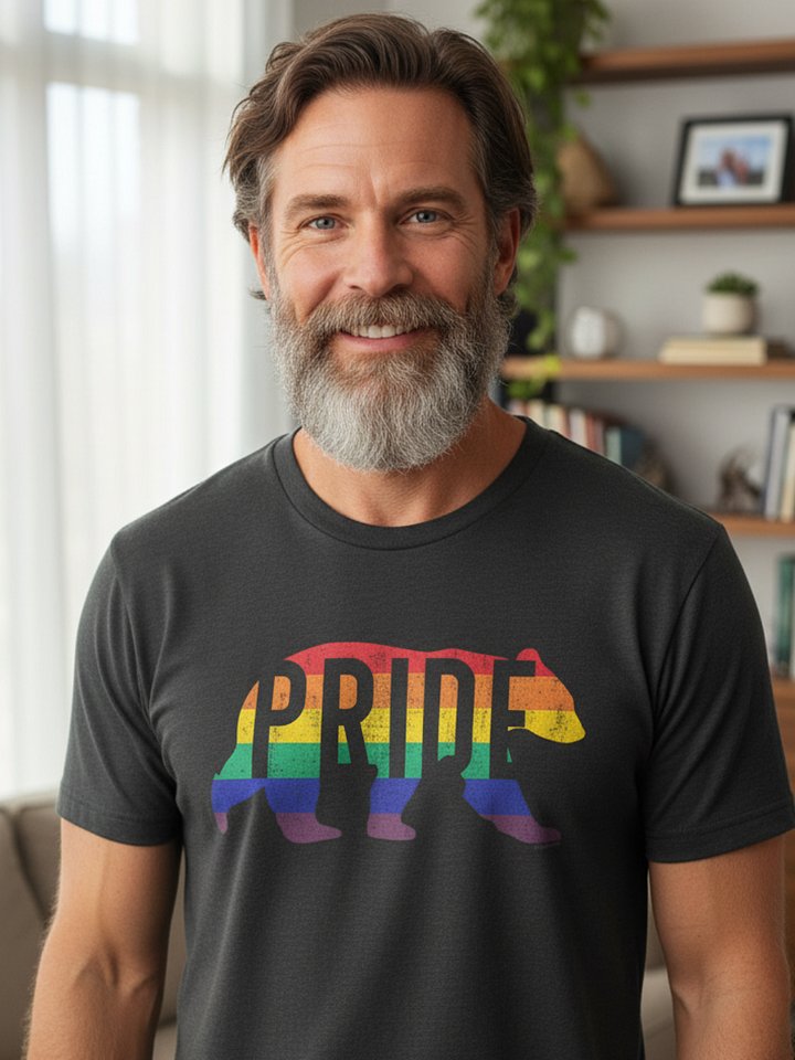 Gay Pride Bear T-Shirt product image (2)