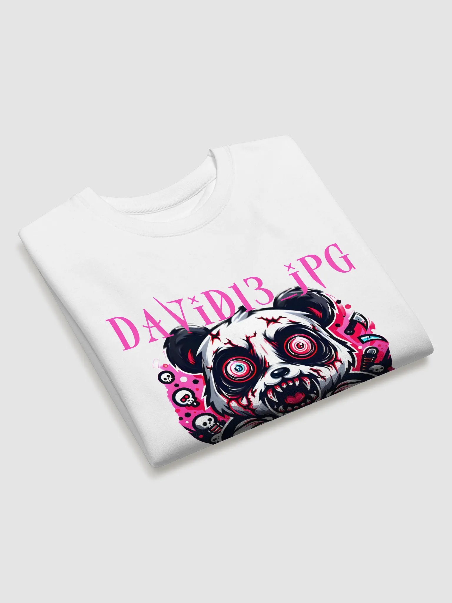Panda scary Sweatshirt product image (6)