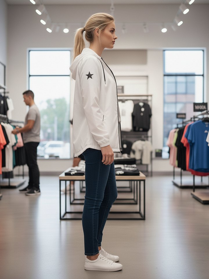 Woman Windbreaker Jacket product image (2)