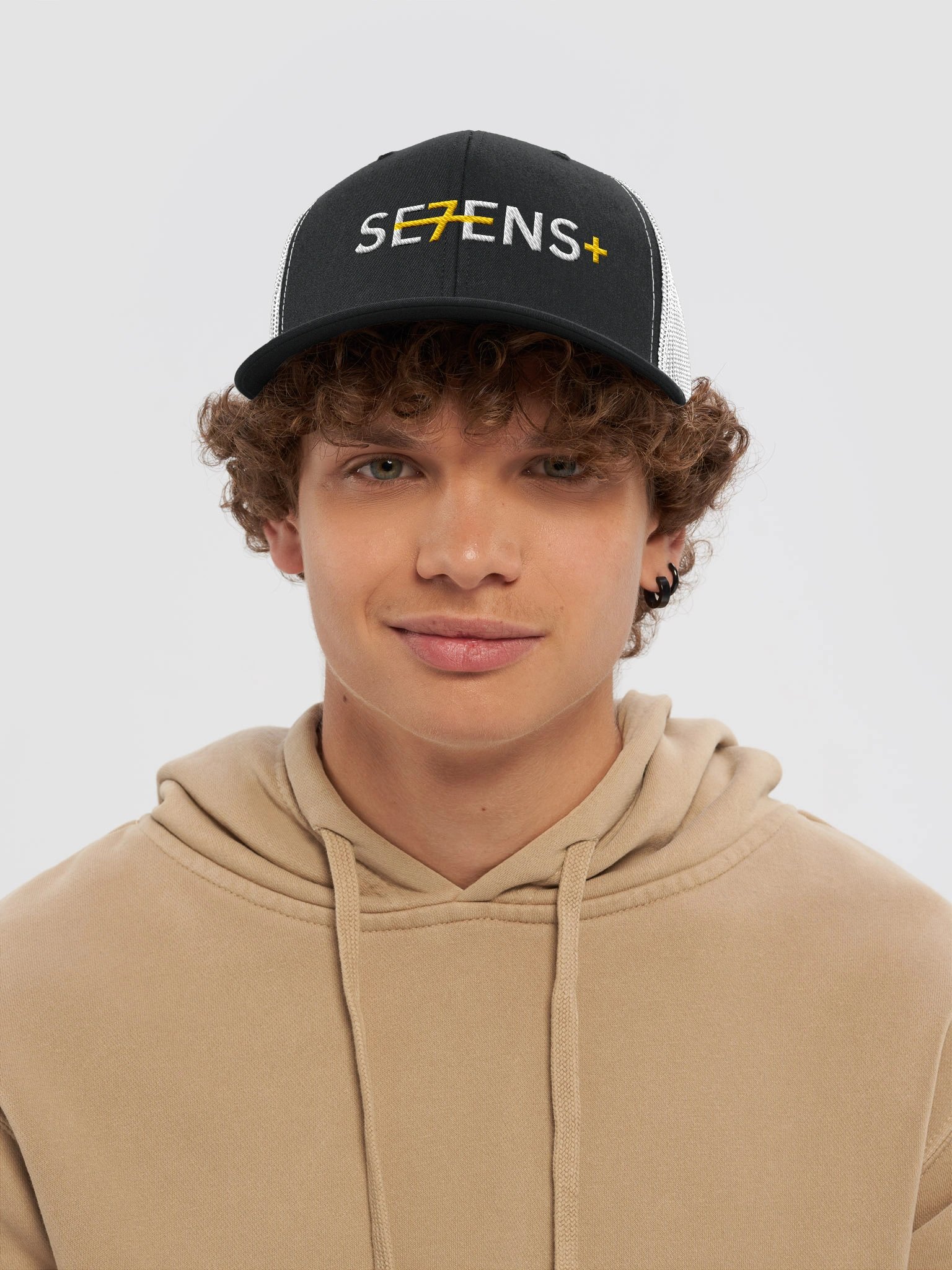 SE7ENS+ Full Logo Richardson Trucker Hat product image (5)