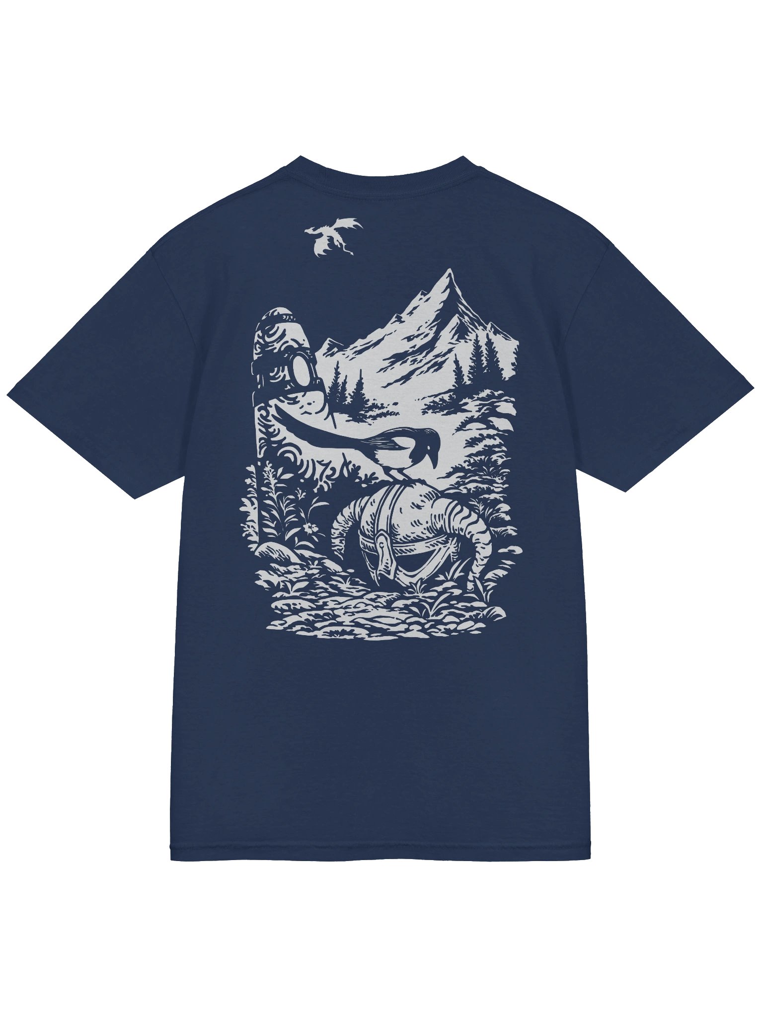 'Finally Awake' (Navy T-Shirt) product image (6)
