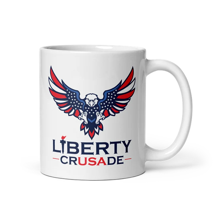 Liberty Crusade Eagle X Torch Mug product image (2)