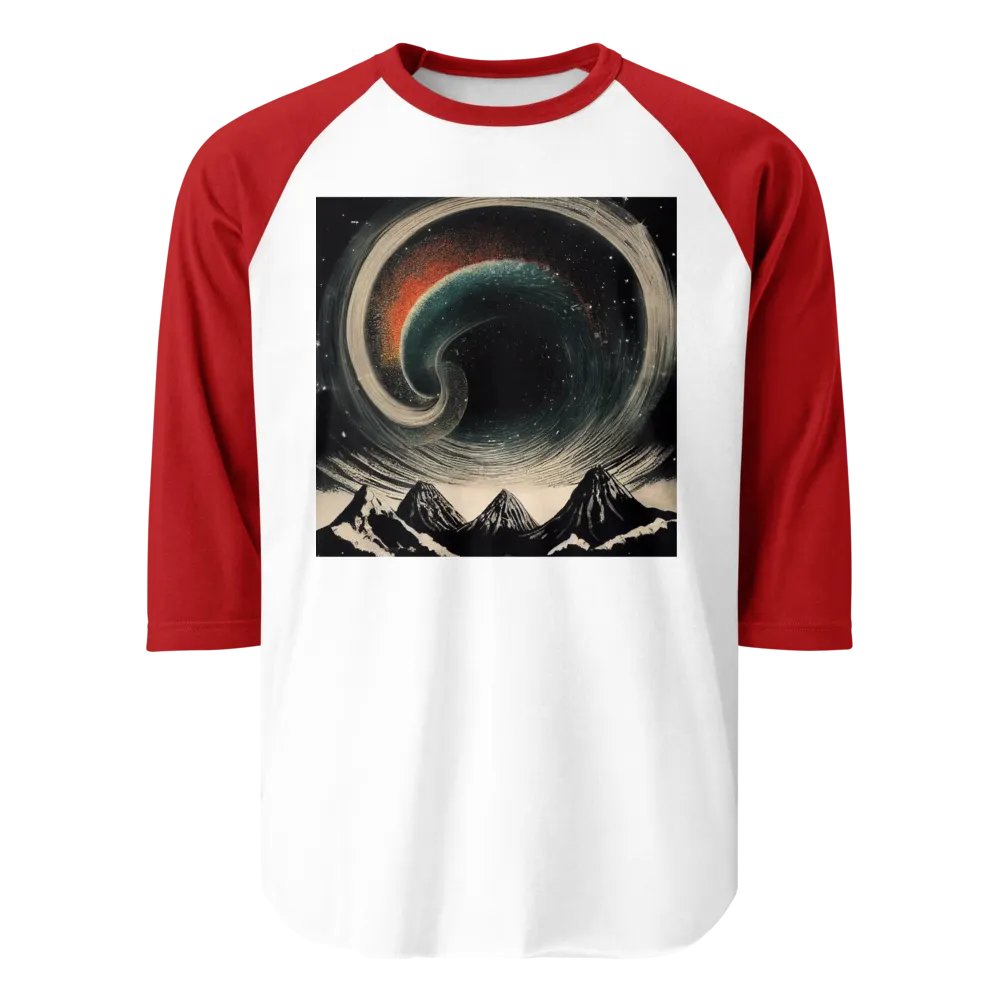Galactic Vortex ¾ Sleeve Tee product image (1)