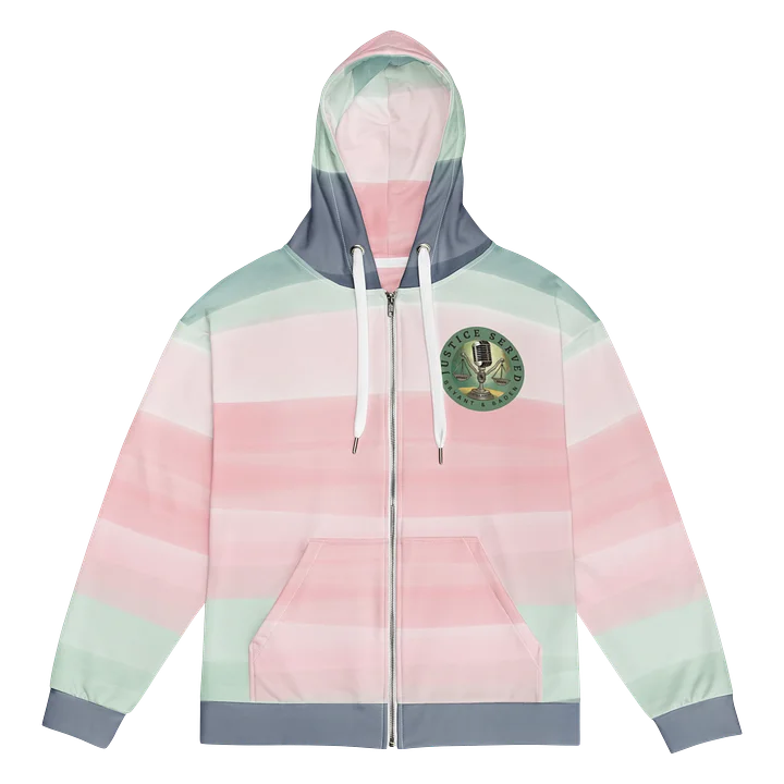 Justice Served Zip Hoodie - Unisex product image (1)