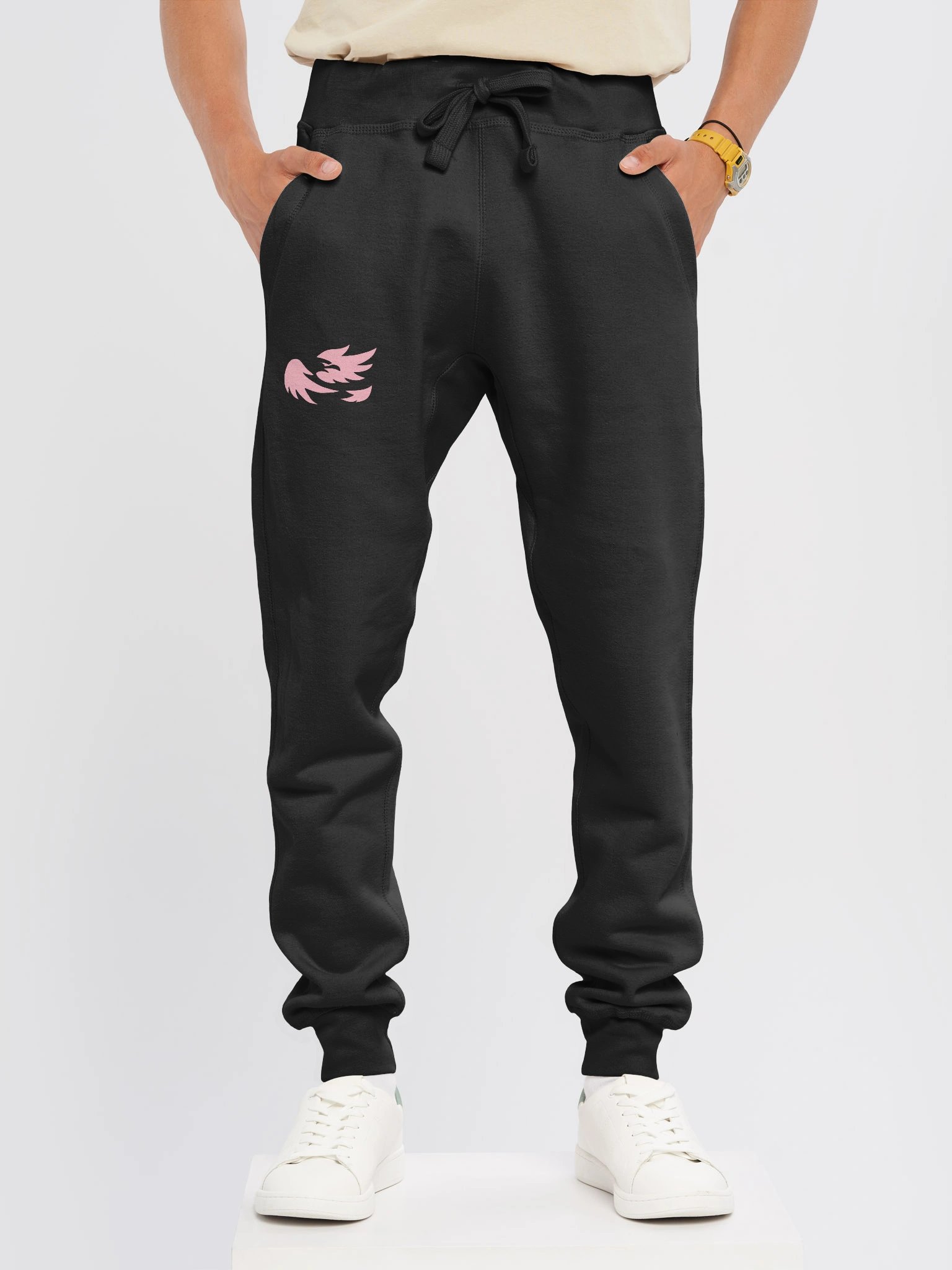 The Crows Veil - Black/Pink Edition Sweatpants product image (3)
