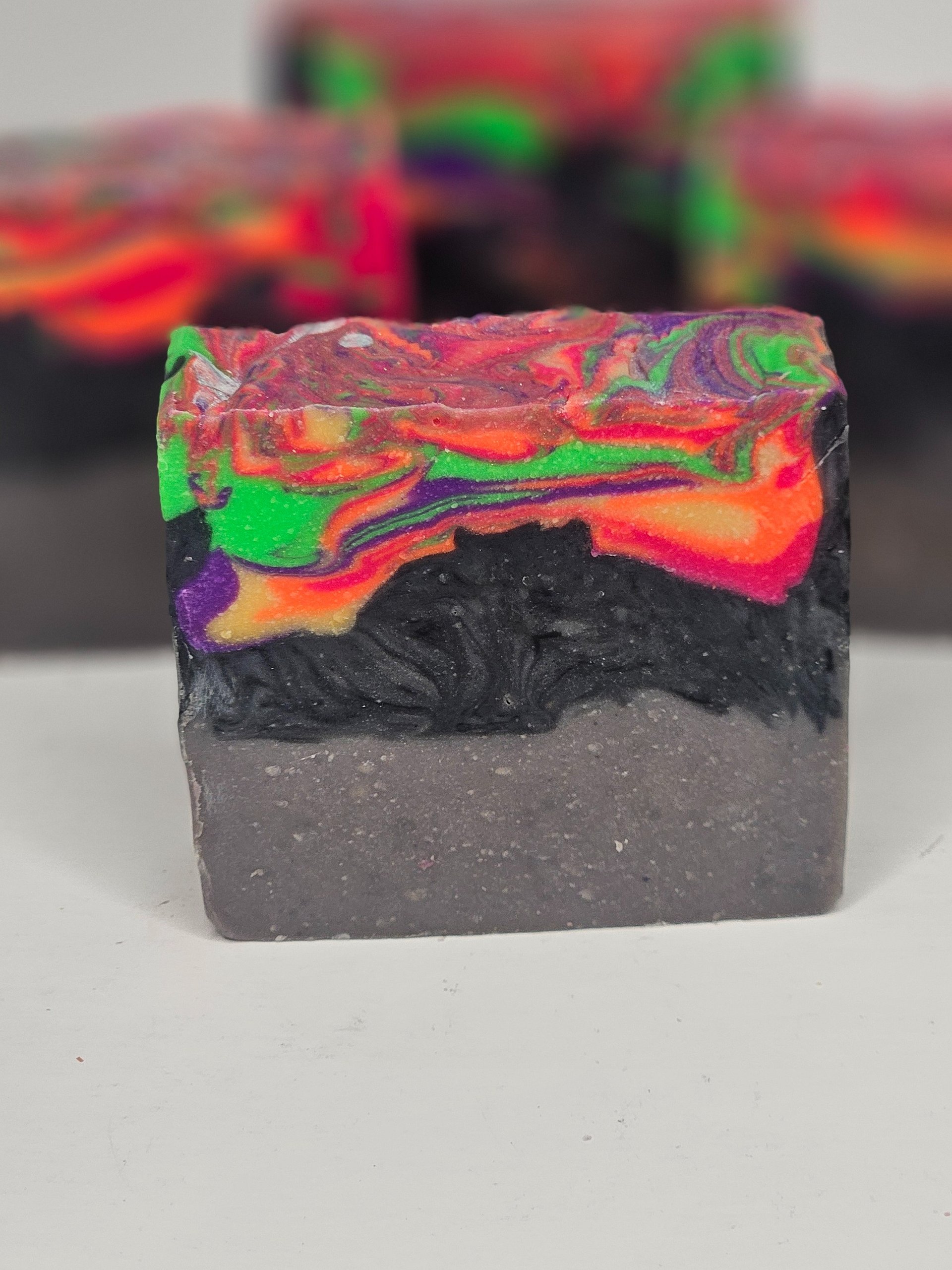 Northern Lights - Bergamot and Lime Neon Sky Soap! product image (2)