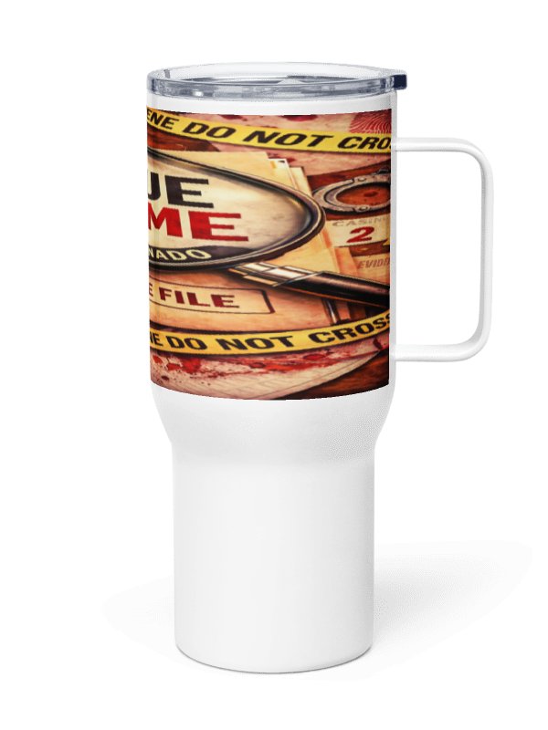 True Crime Aficionado Travel Mug product image (1)