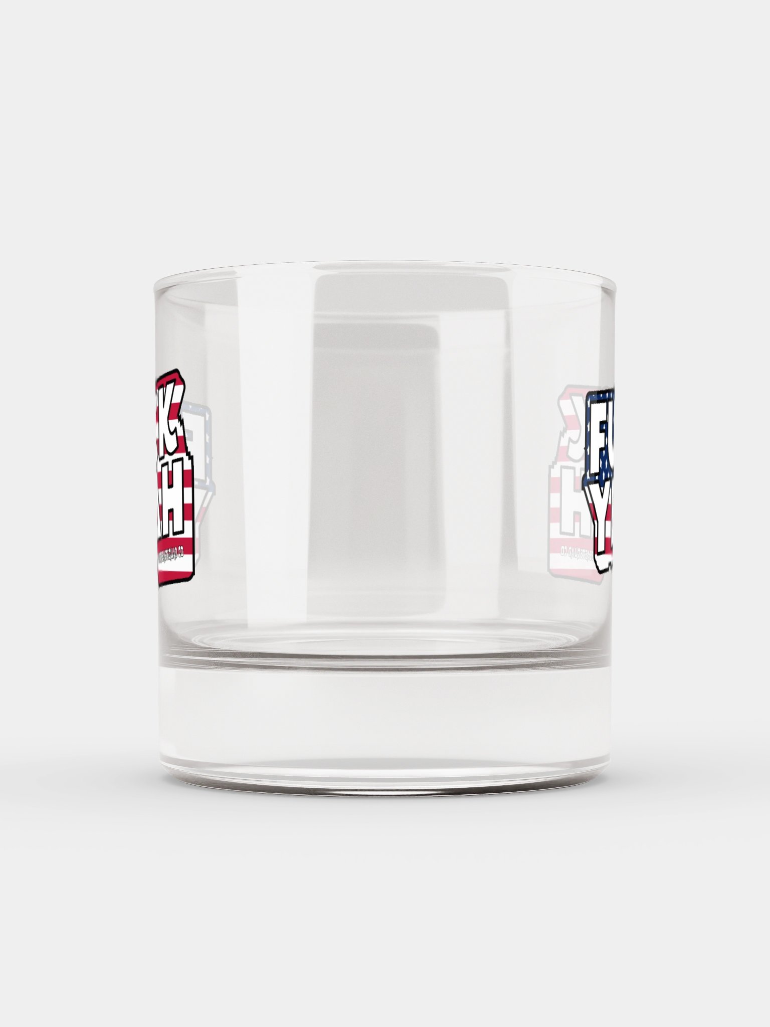 AMERICA FUCK YEAH ROCKS GLASS product image (2)
