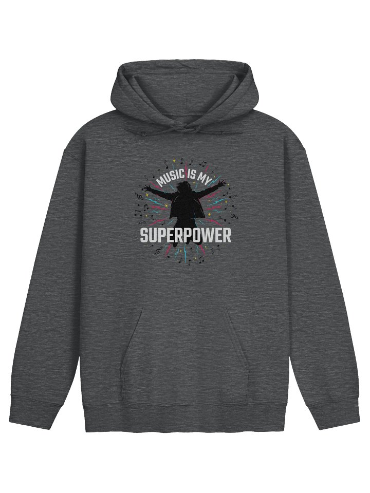 Music Is My Superpower Hoodie product image (2)