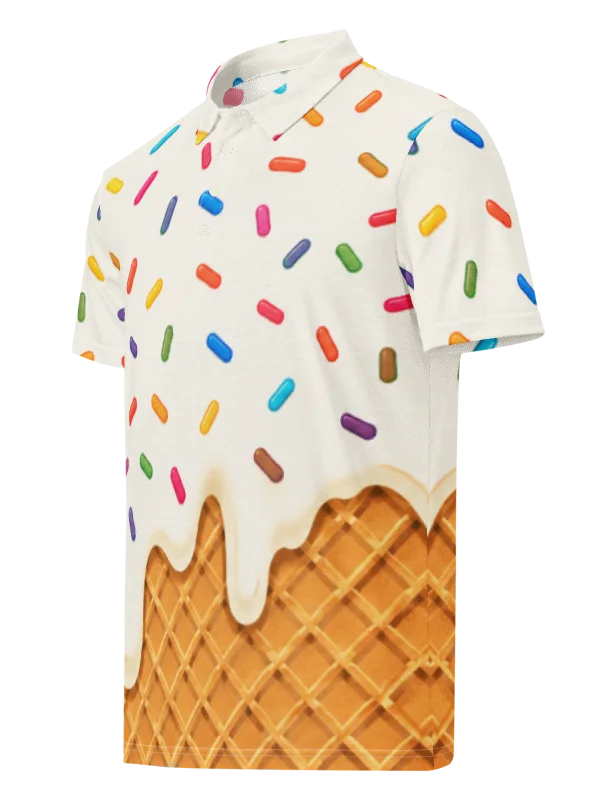 Ice Cream Drip Alumni Custom Golf Polo product image (1)