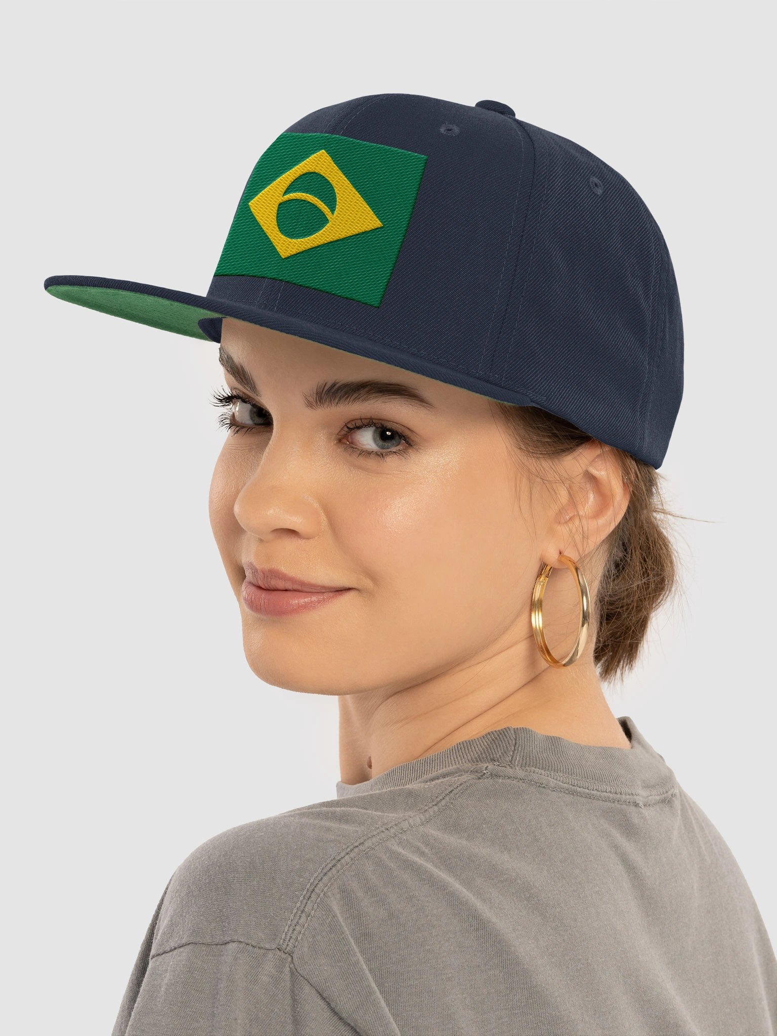 Boné Brasil Filhos da Patria Flexfit Snapback Classic product image (15)