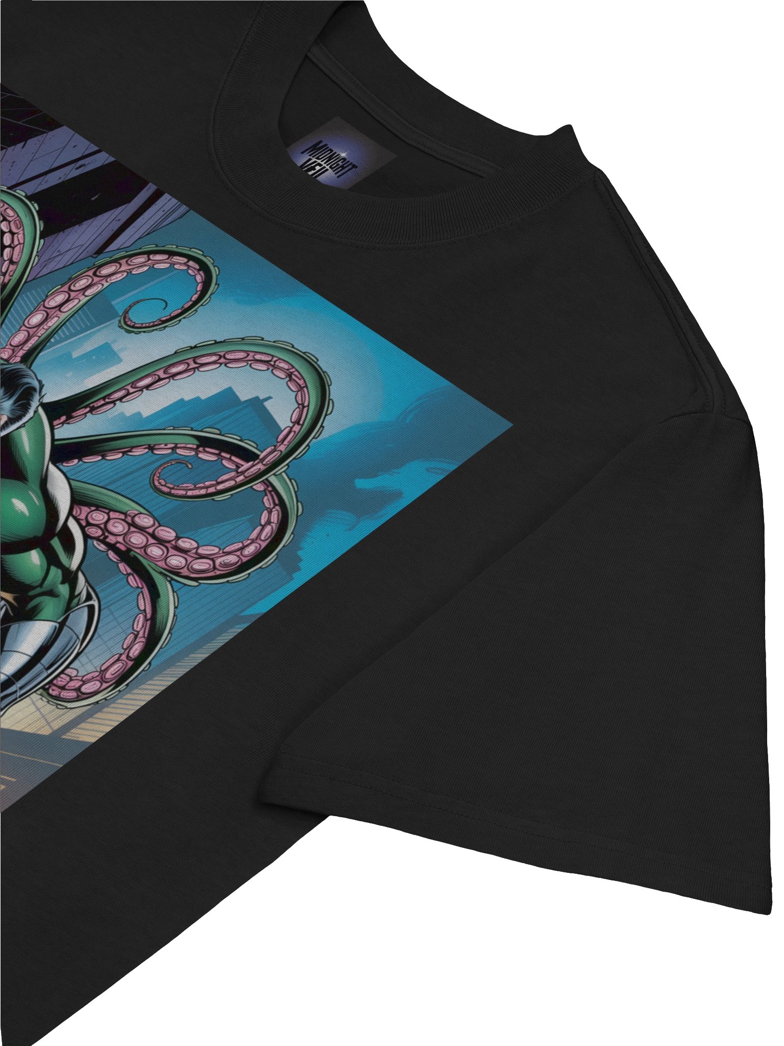 Doctor Octopus Tentacle Rampage Oversized Faded T-Shirt – Octo Eclipse Onslaught product image (7)