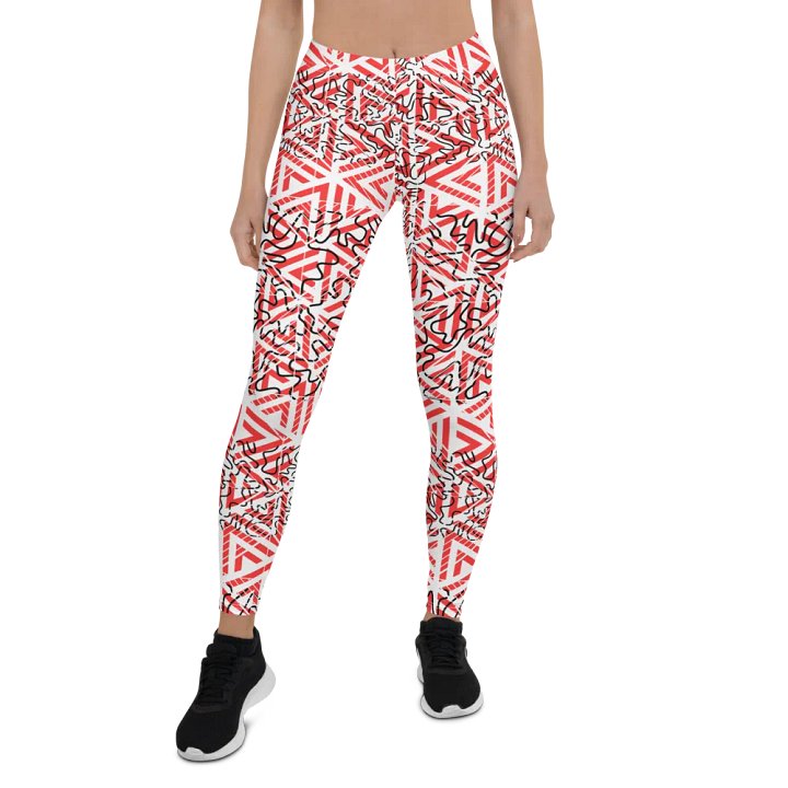 JoBeth Designed- White web 🕸 Adult Leggings👖 product image (1)