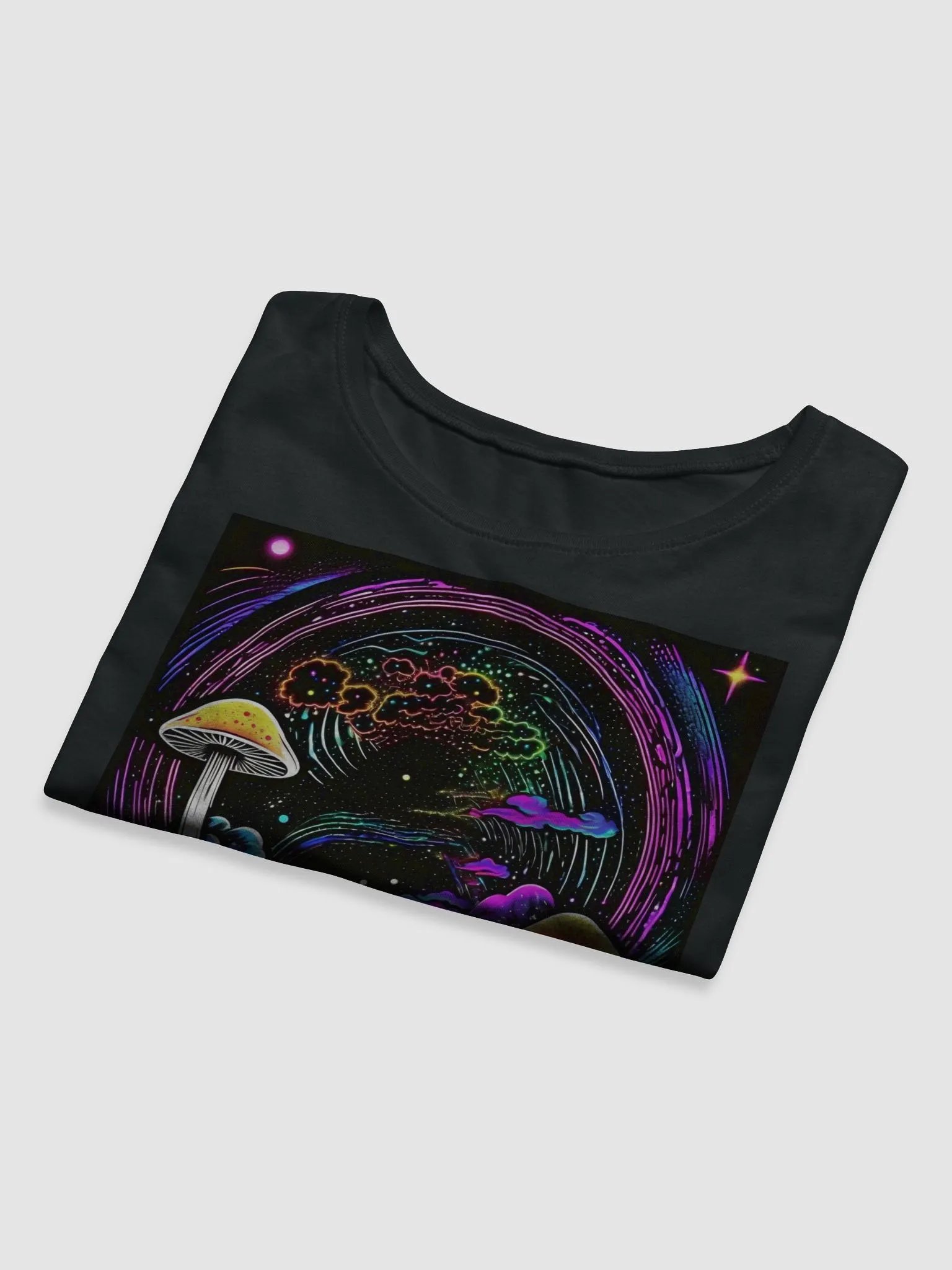 Psychedelic Celestial Weather Crop Top product image (8)