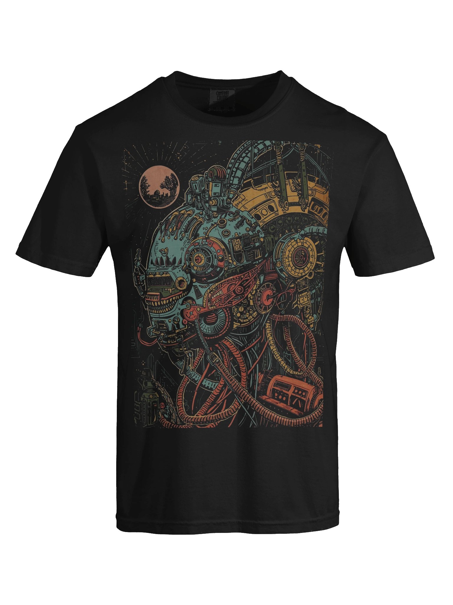 Mecha Monster Heavyweight T-Shirt product image (2)