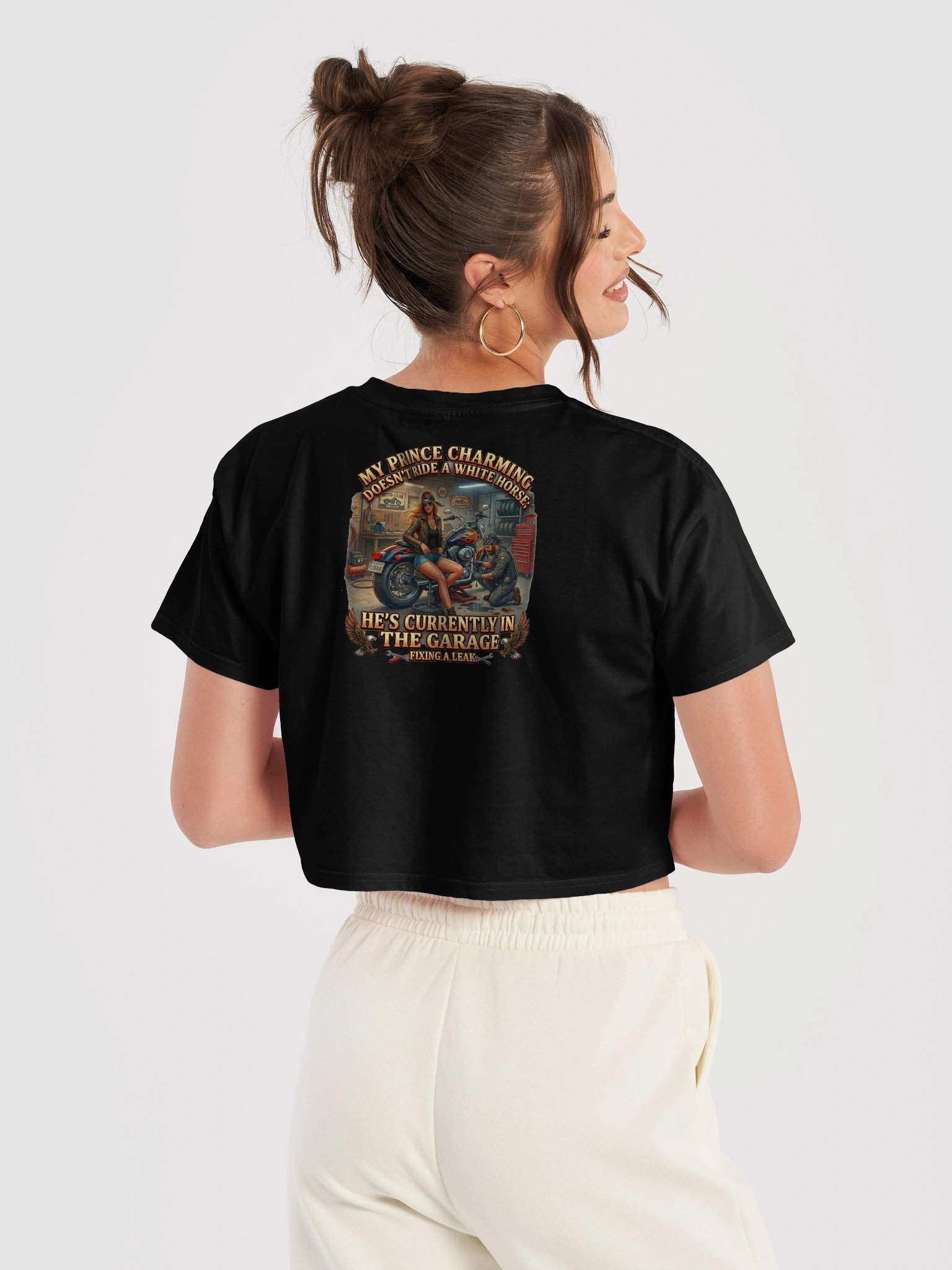 Mötograffiti Prince Charming Crop Top product image (6)