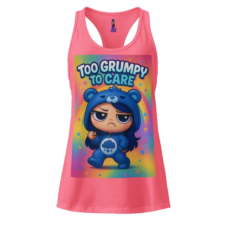 Grumpy Pers Racerback Tank product image (9)