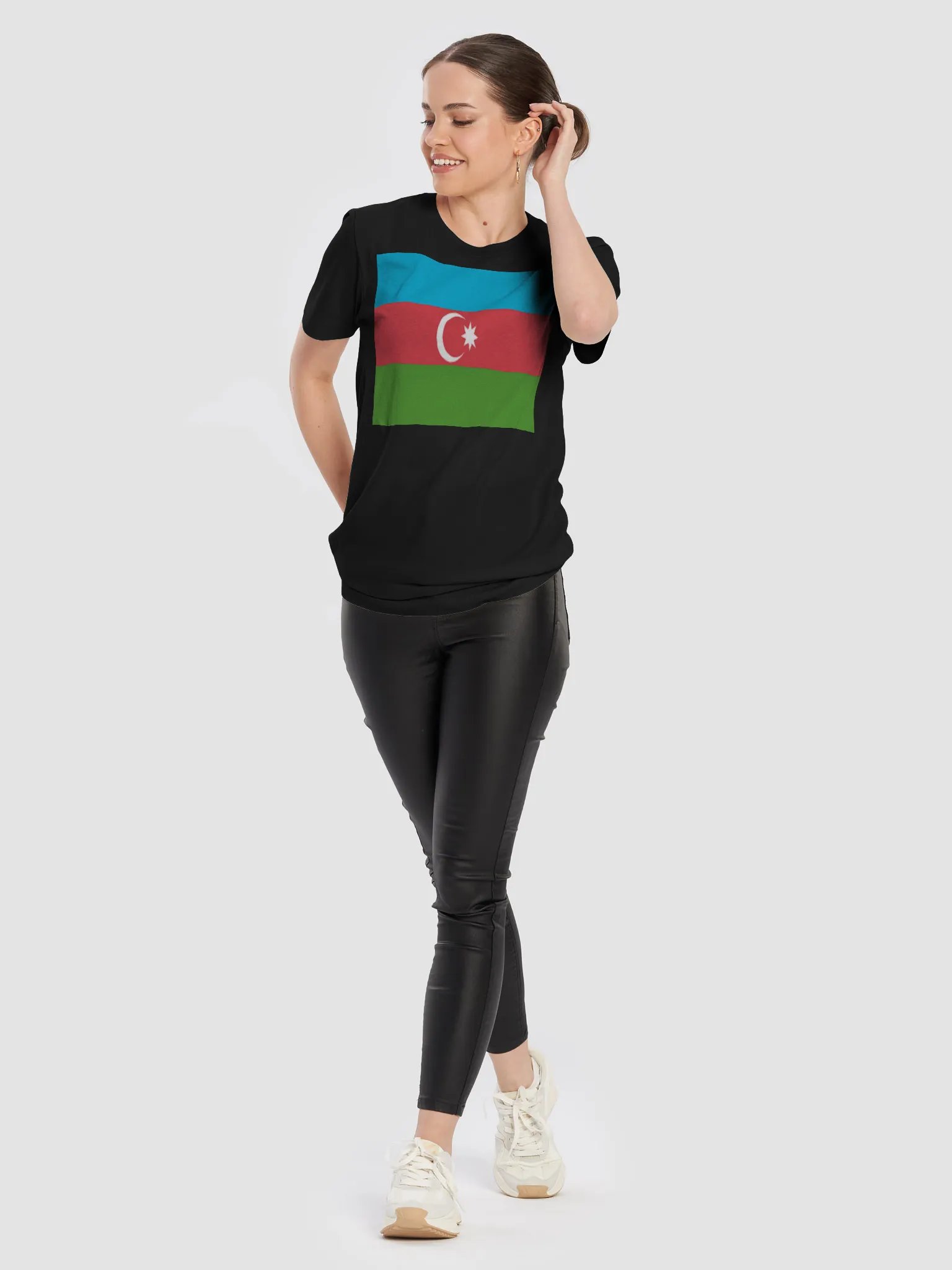 Graphic Grove Exclusive Azerbaijan Flag Unisex T-Shirt product image (10)