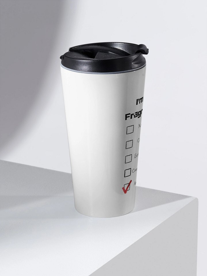 Fragrance Abuser Stainless Steel Travel Mug product image (2)