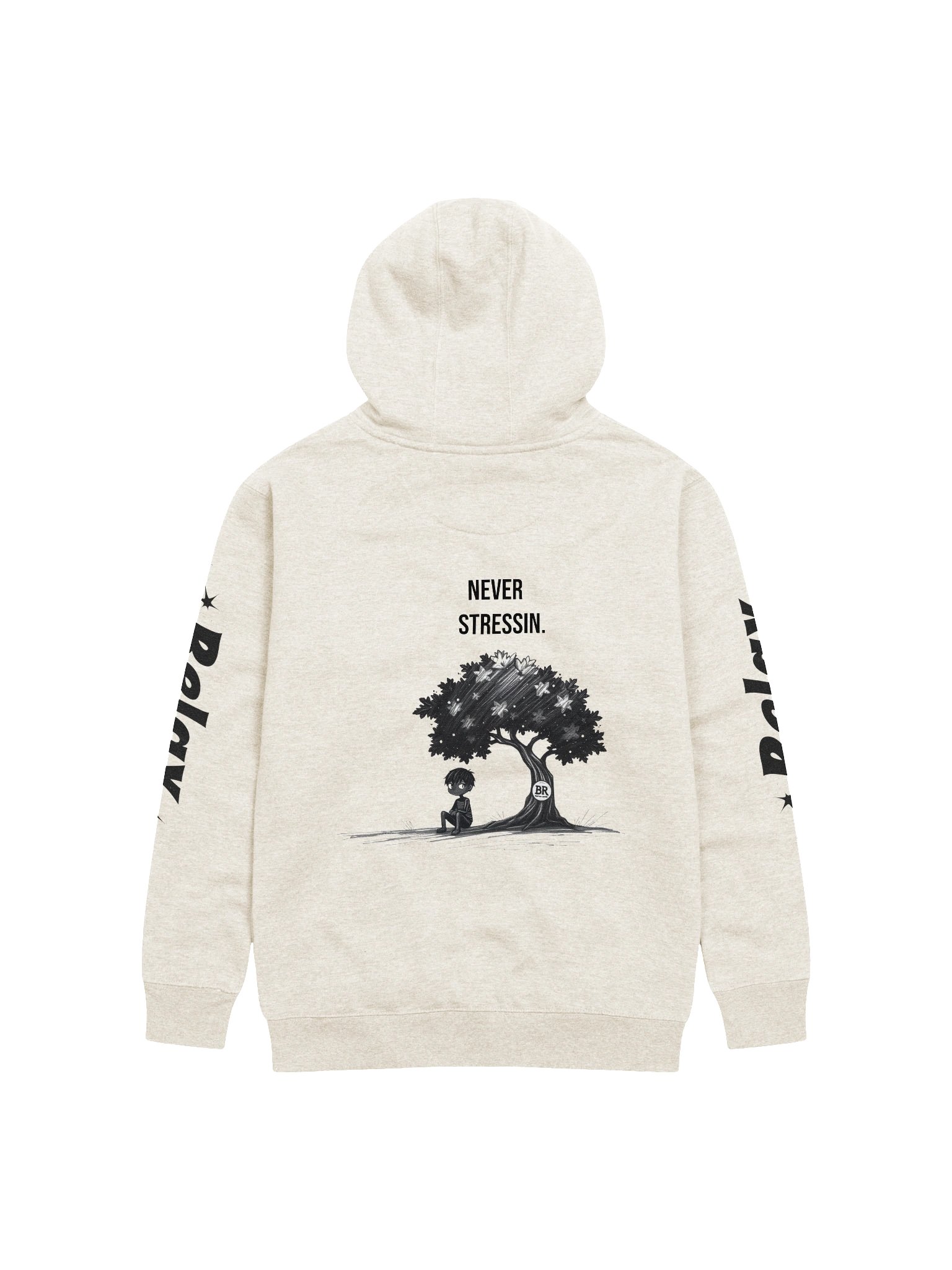 "NEVER STRESSIN" HOODIE product image (2)