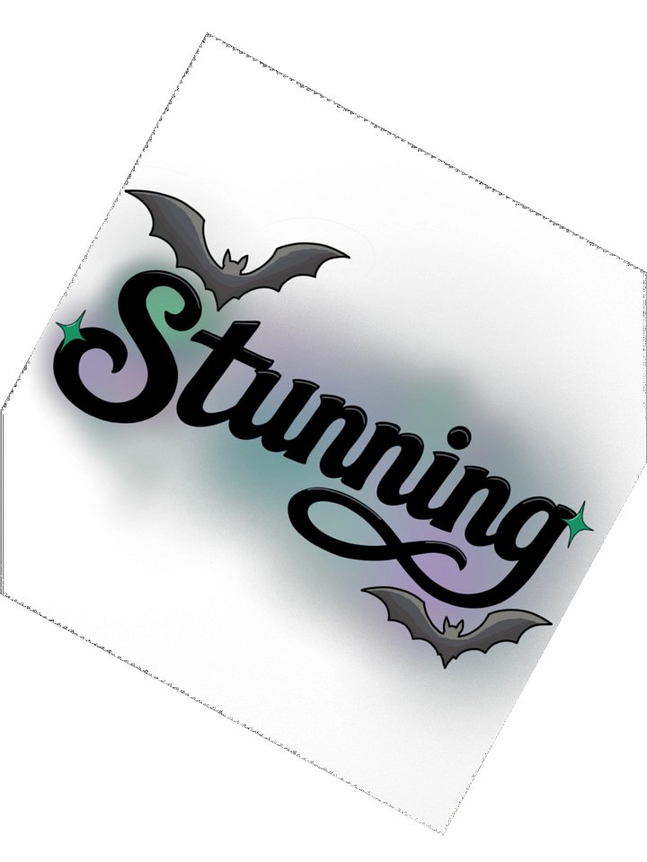 Stunning - Black Text Sticker product image (2)