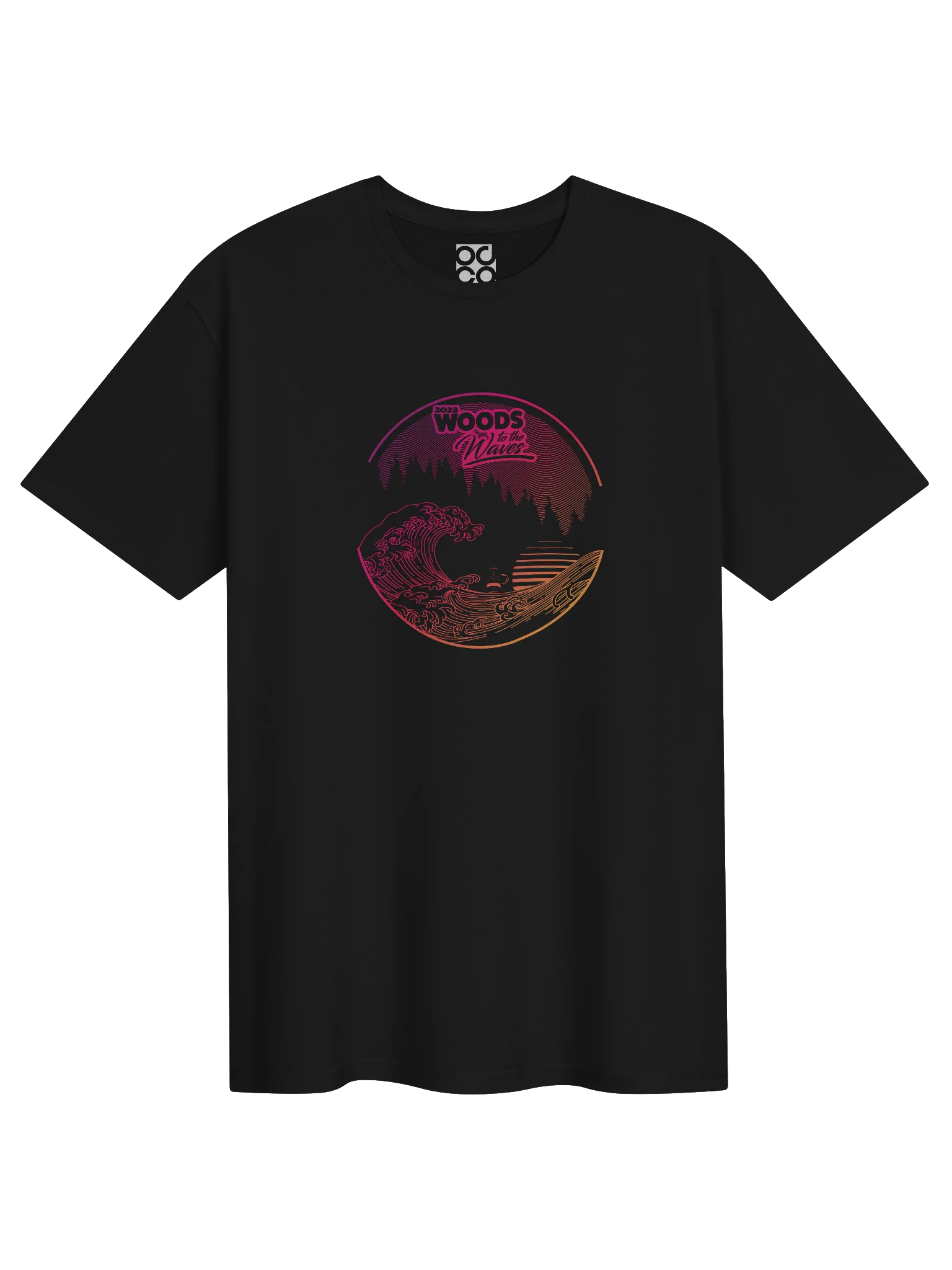 Woods to Waves 2023 – Tournament Stamp Shirt product image (2)