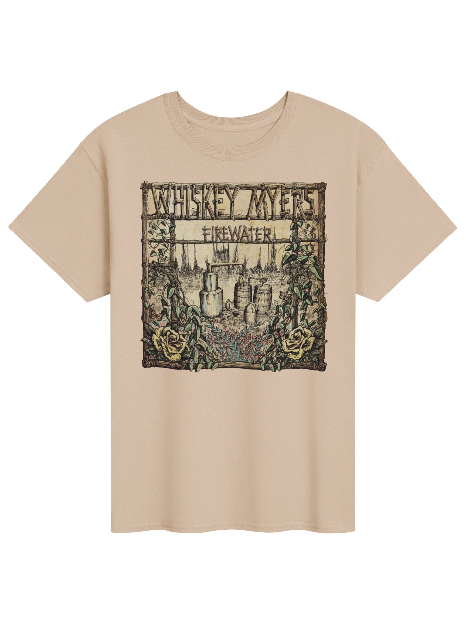 Broken Window Serenade Whiskey Myers Tshirt product image (1)